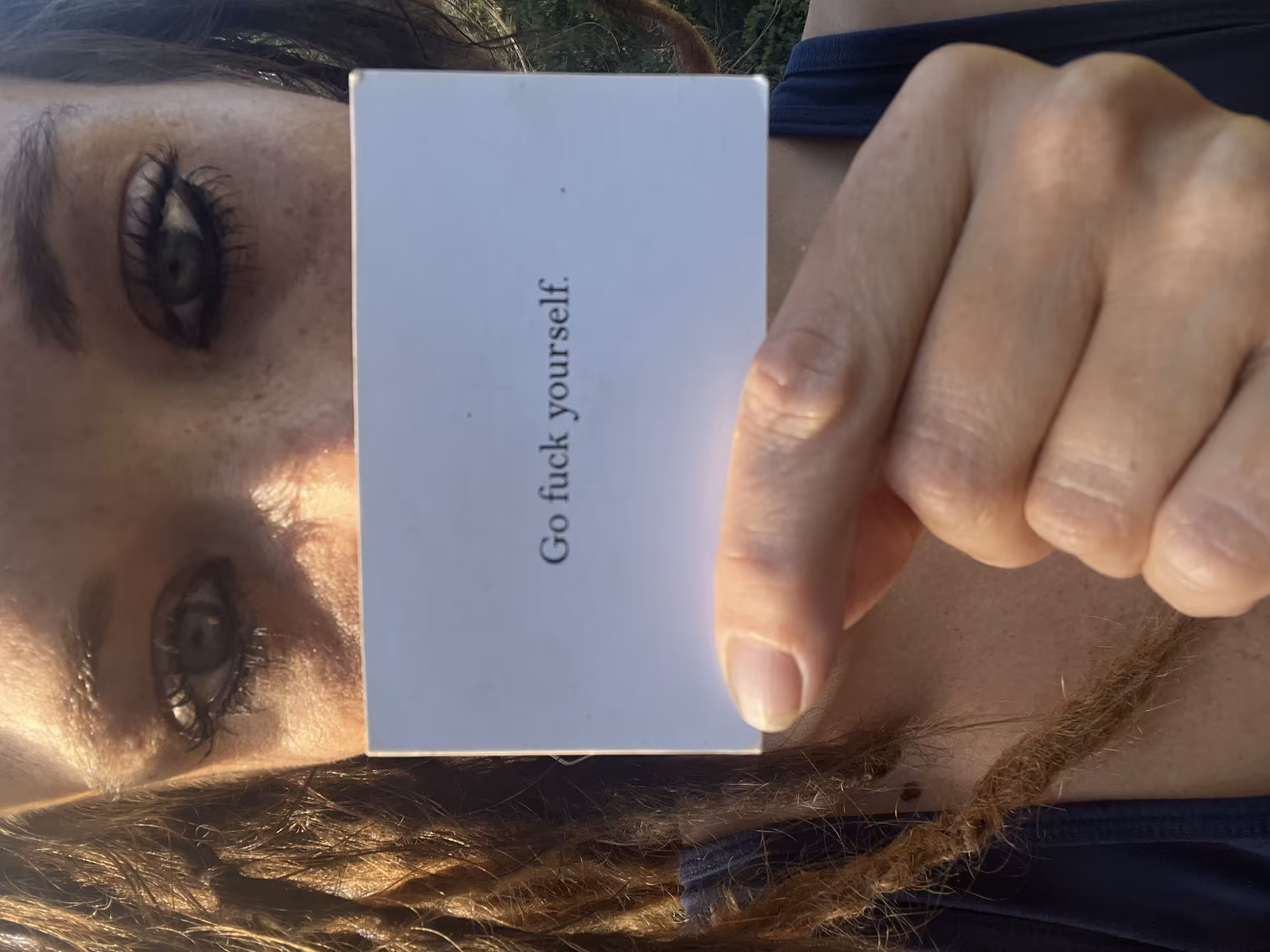 NakedNFTGirl: Go fuck yourself