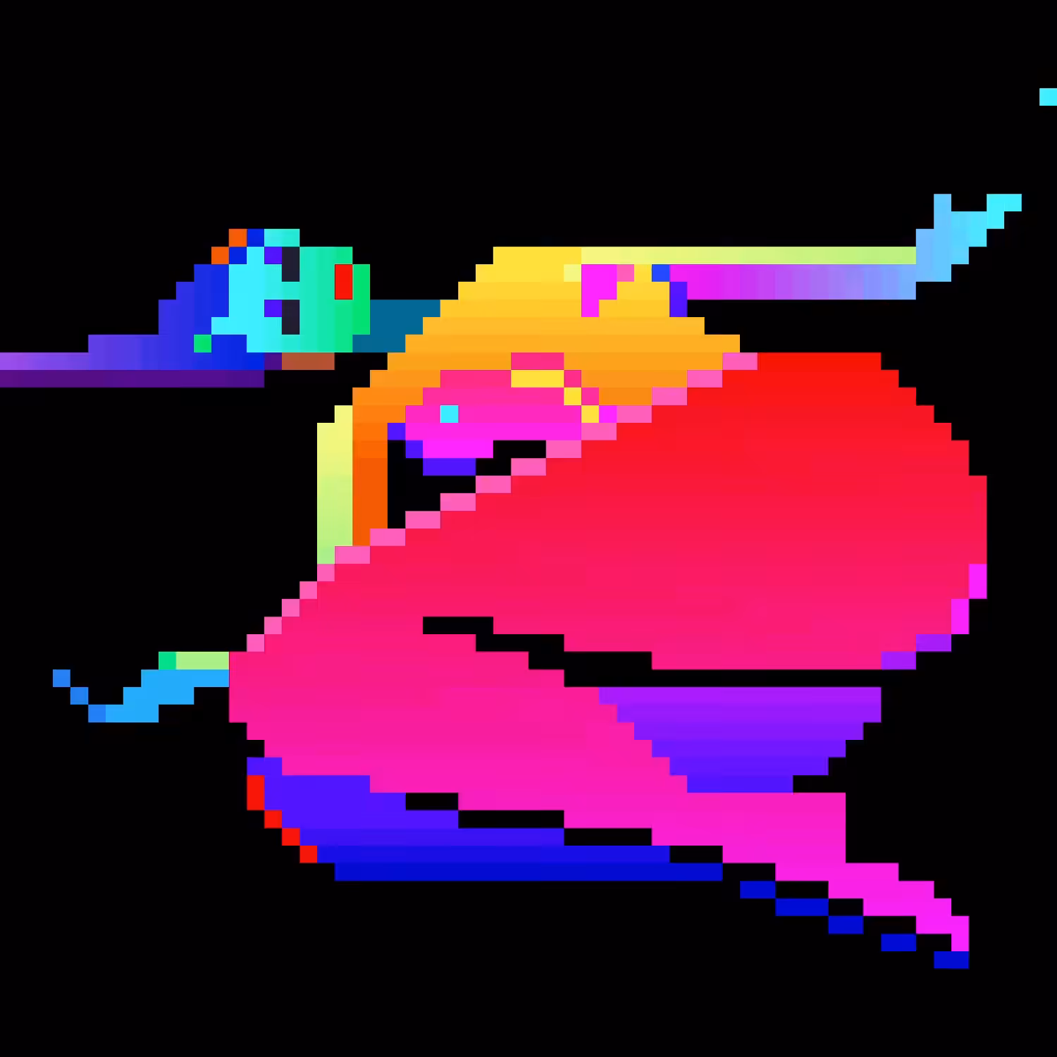 Nude Pixels 7 // RGB