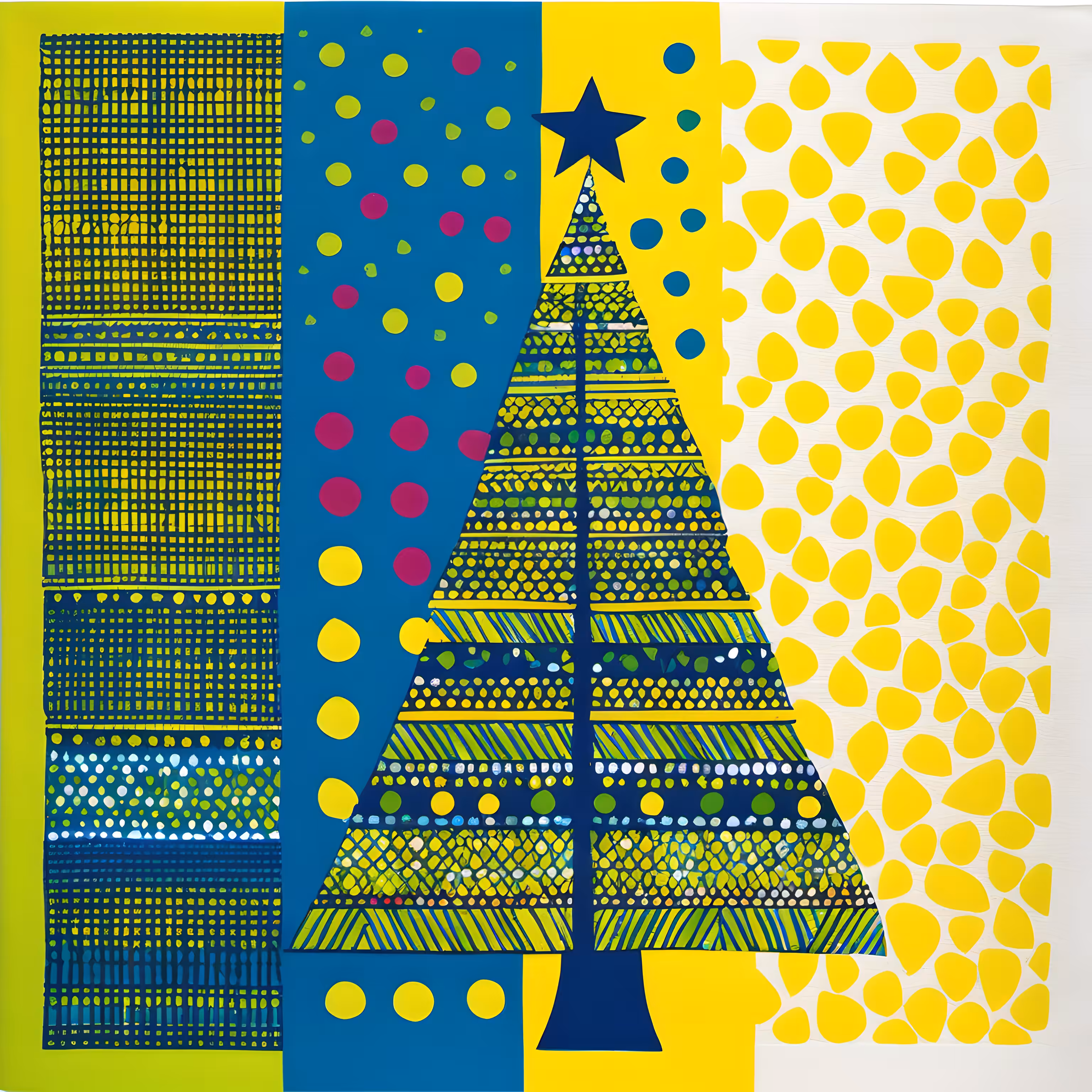 Riso Festive Trees #4