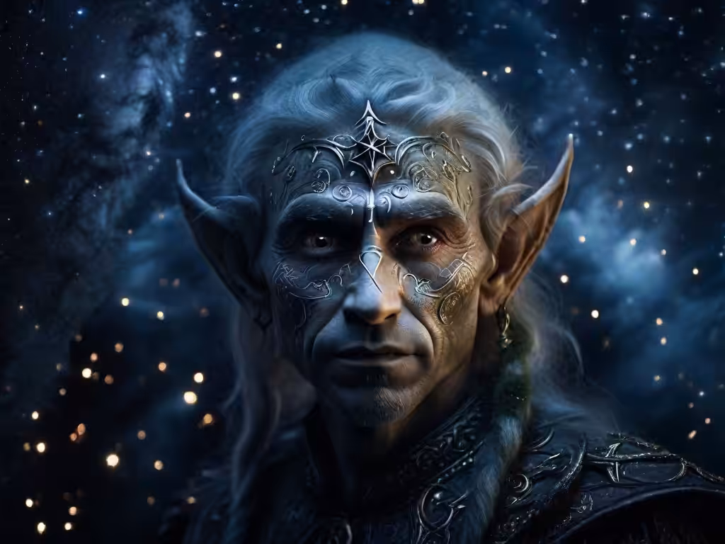 My colored cave: Goblins and the universe