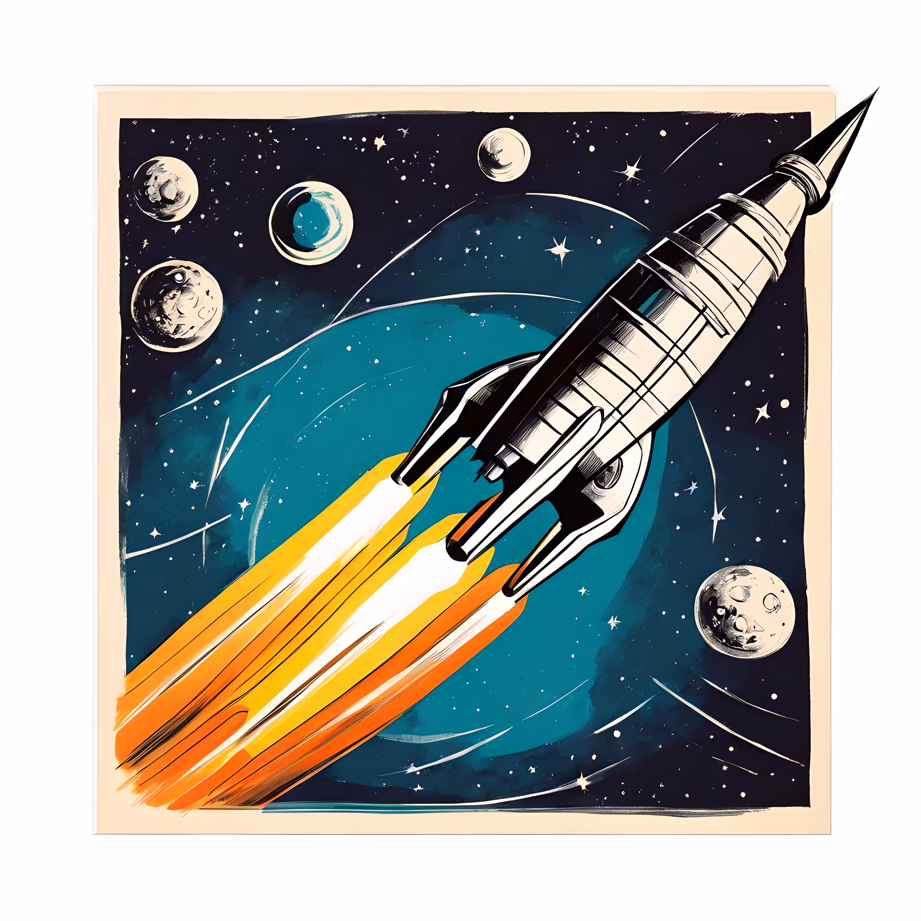 Wish You Were Here: Retro Rockets #20