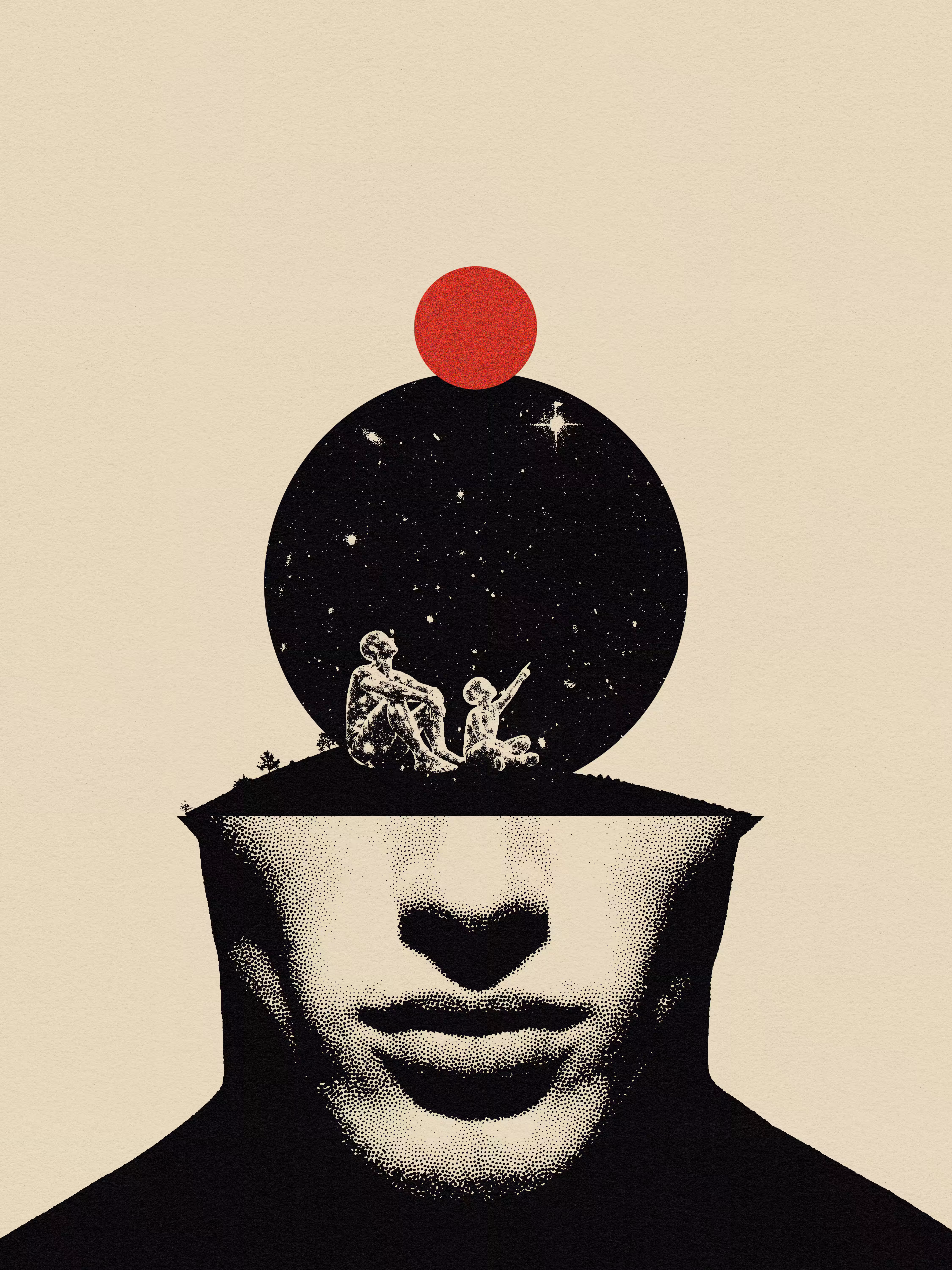 Red Circle: Inner child
