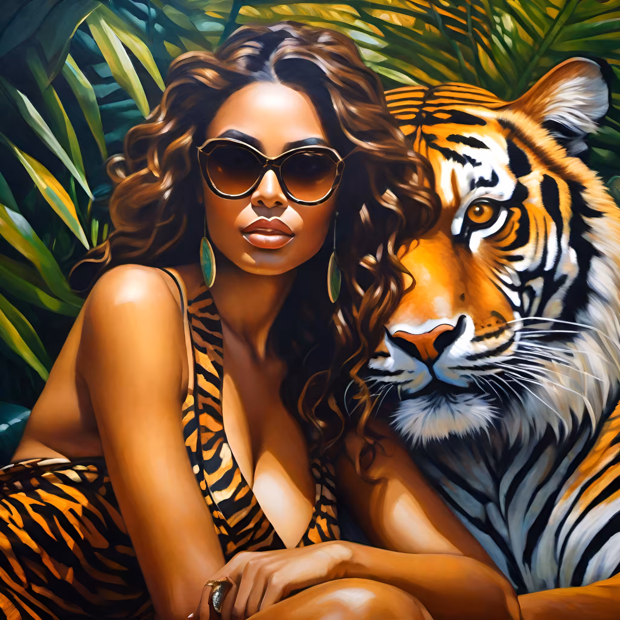 Sophia in the jungle #2