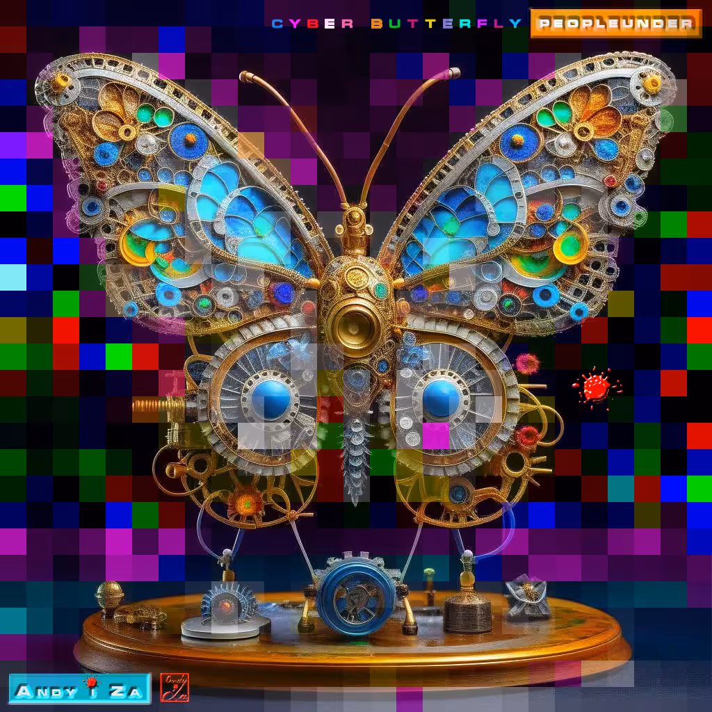 CYBER Butterfly. #09. PEOPLEUNDER.