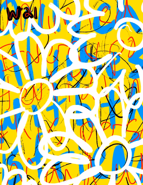 an abstract portrait