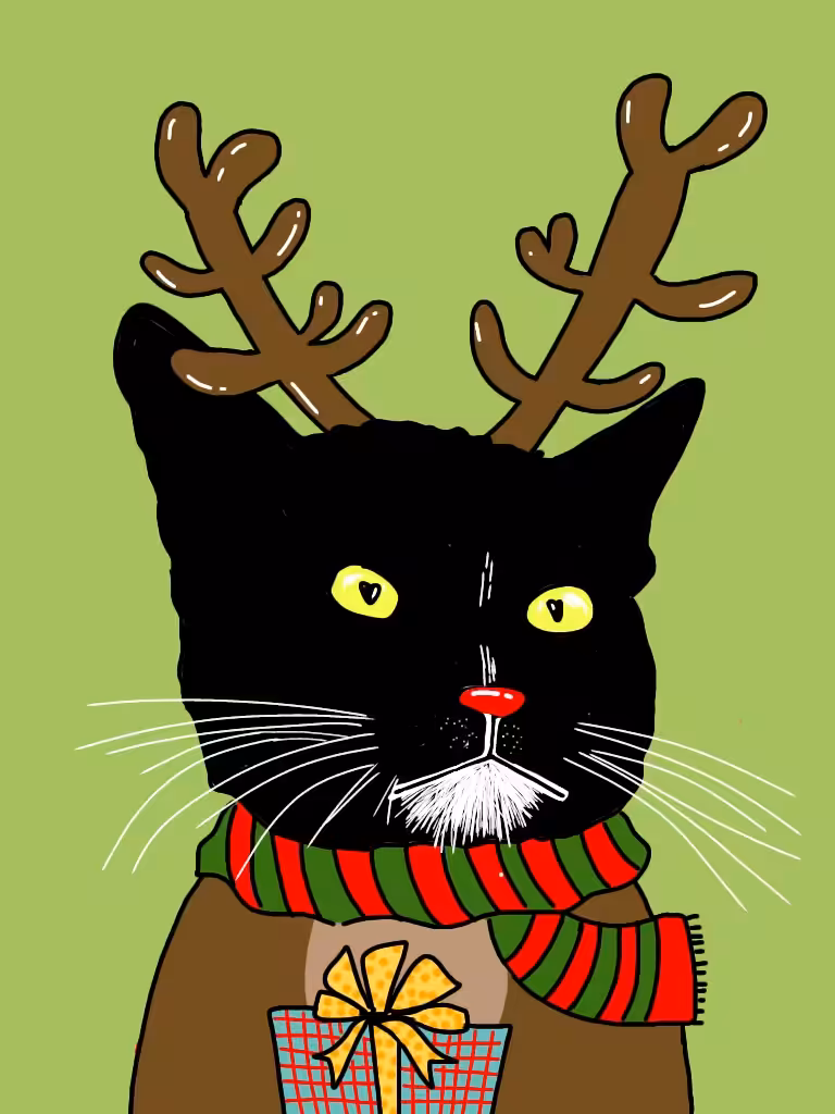 Cutter the cat CEO "Catdeer"