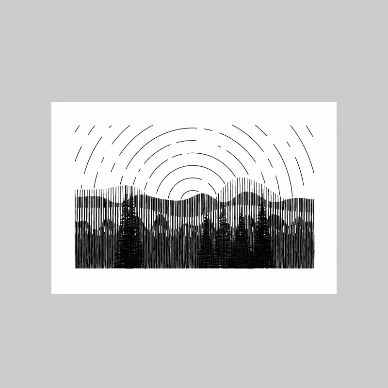 Layered Landscapes #10