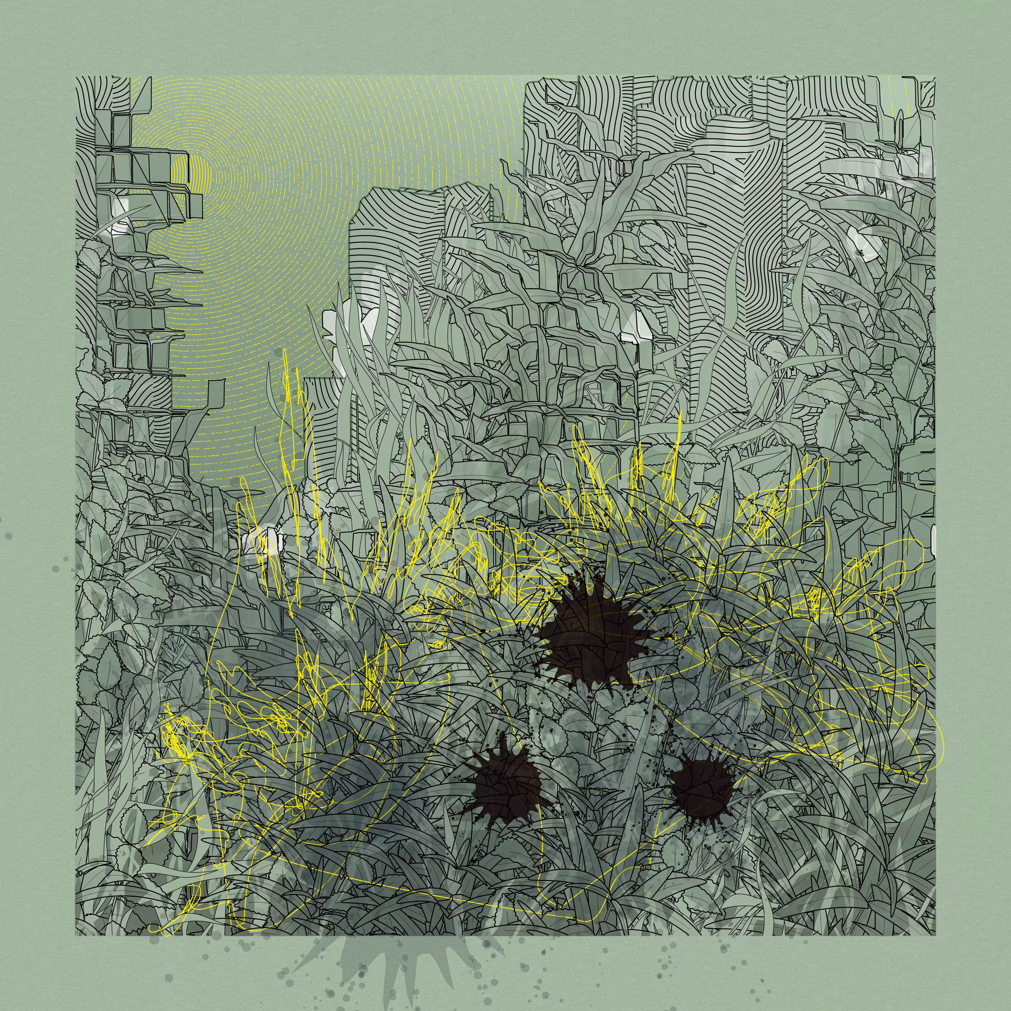 Landscape with Carbon Capture #4120
