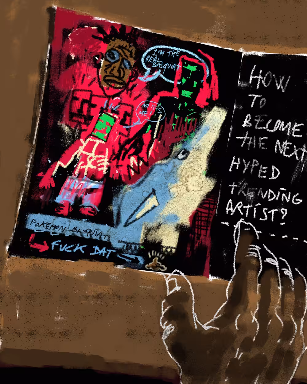 How to become the next hyped trending artist ?