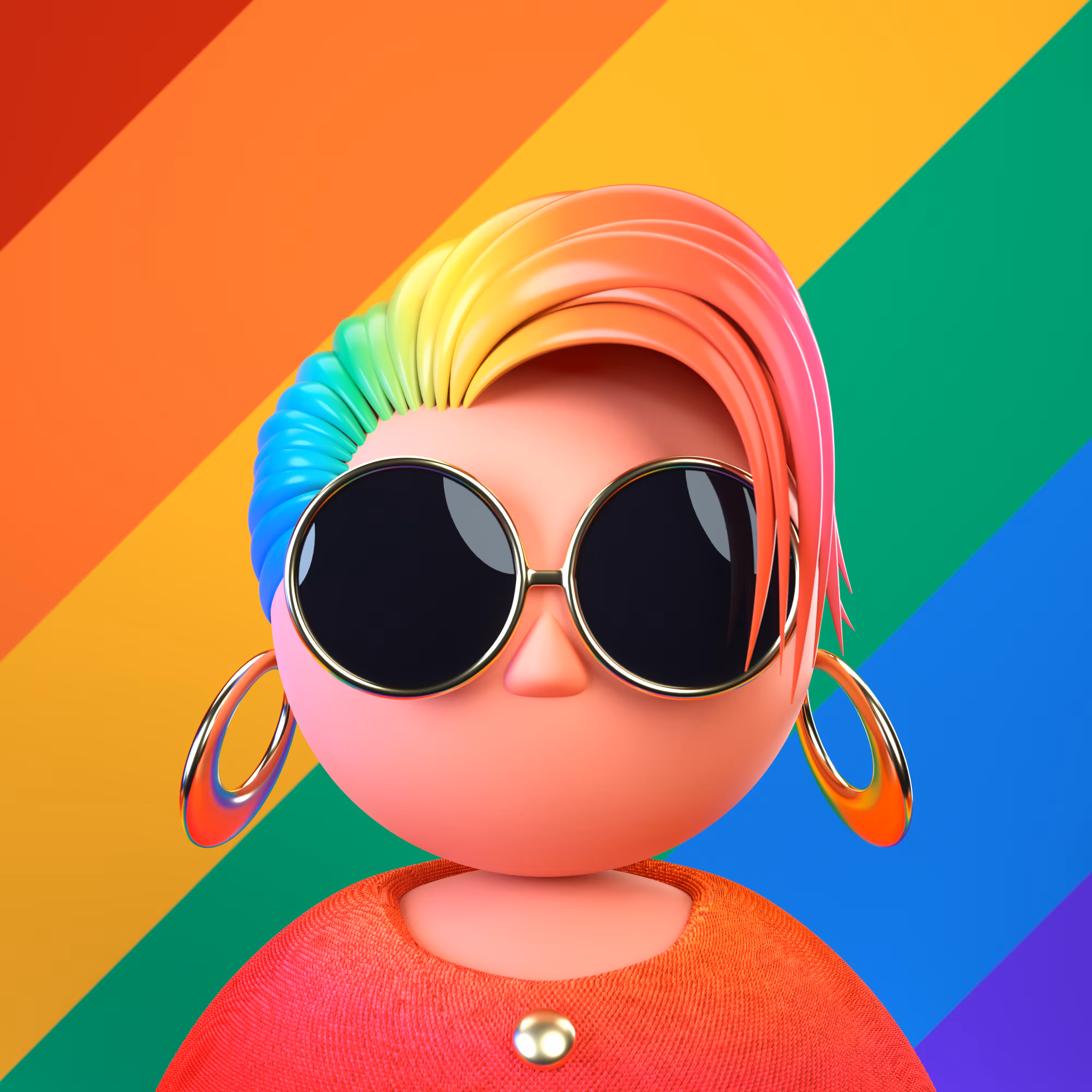 Primitivz #5 "Rainbow"