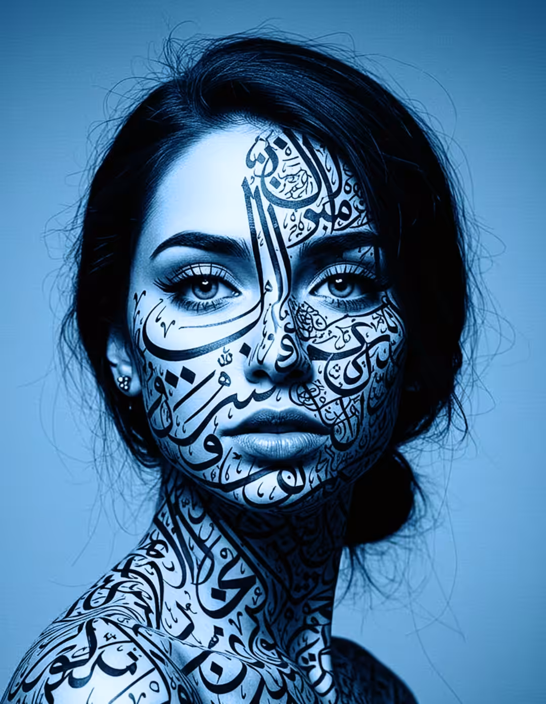 Tattooed in Arabic