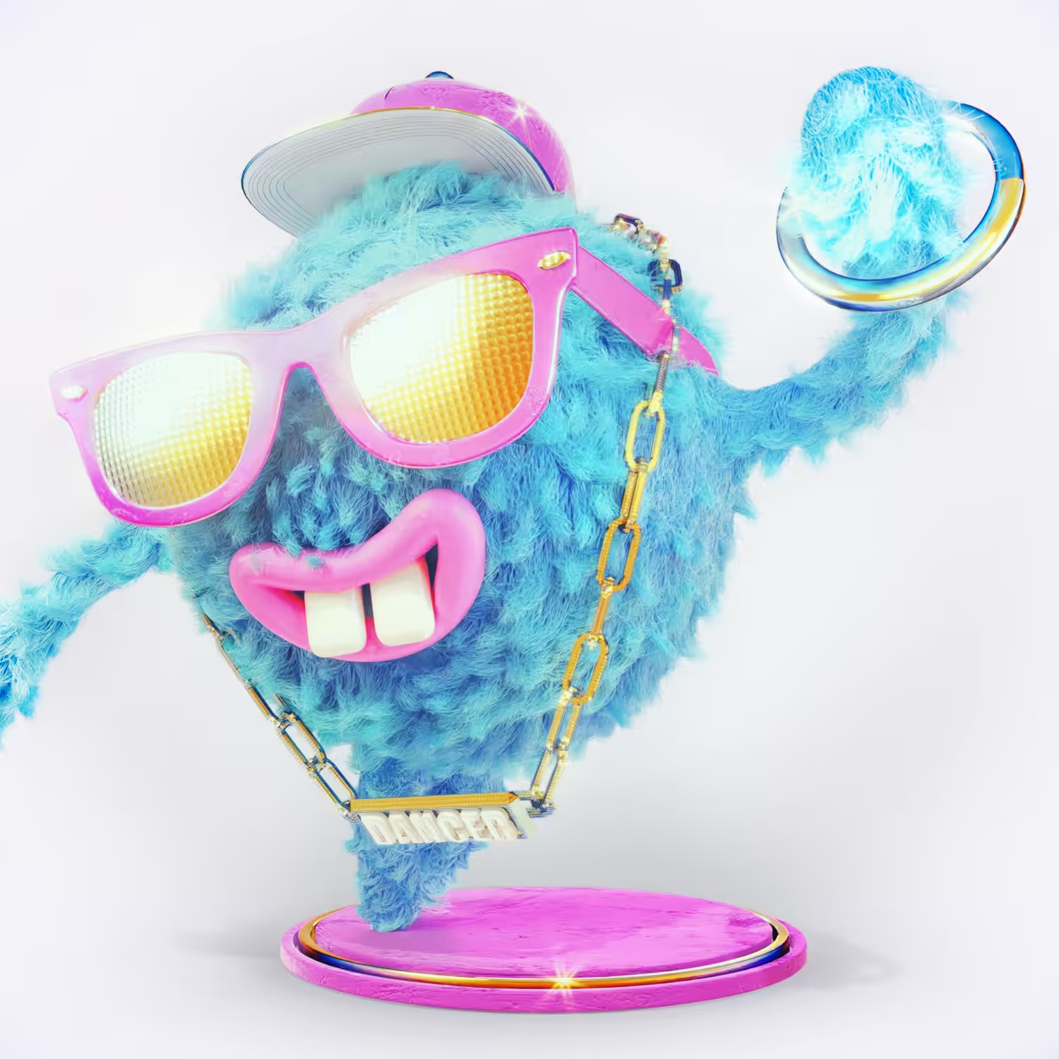 Fluffy the Furrball Dancer