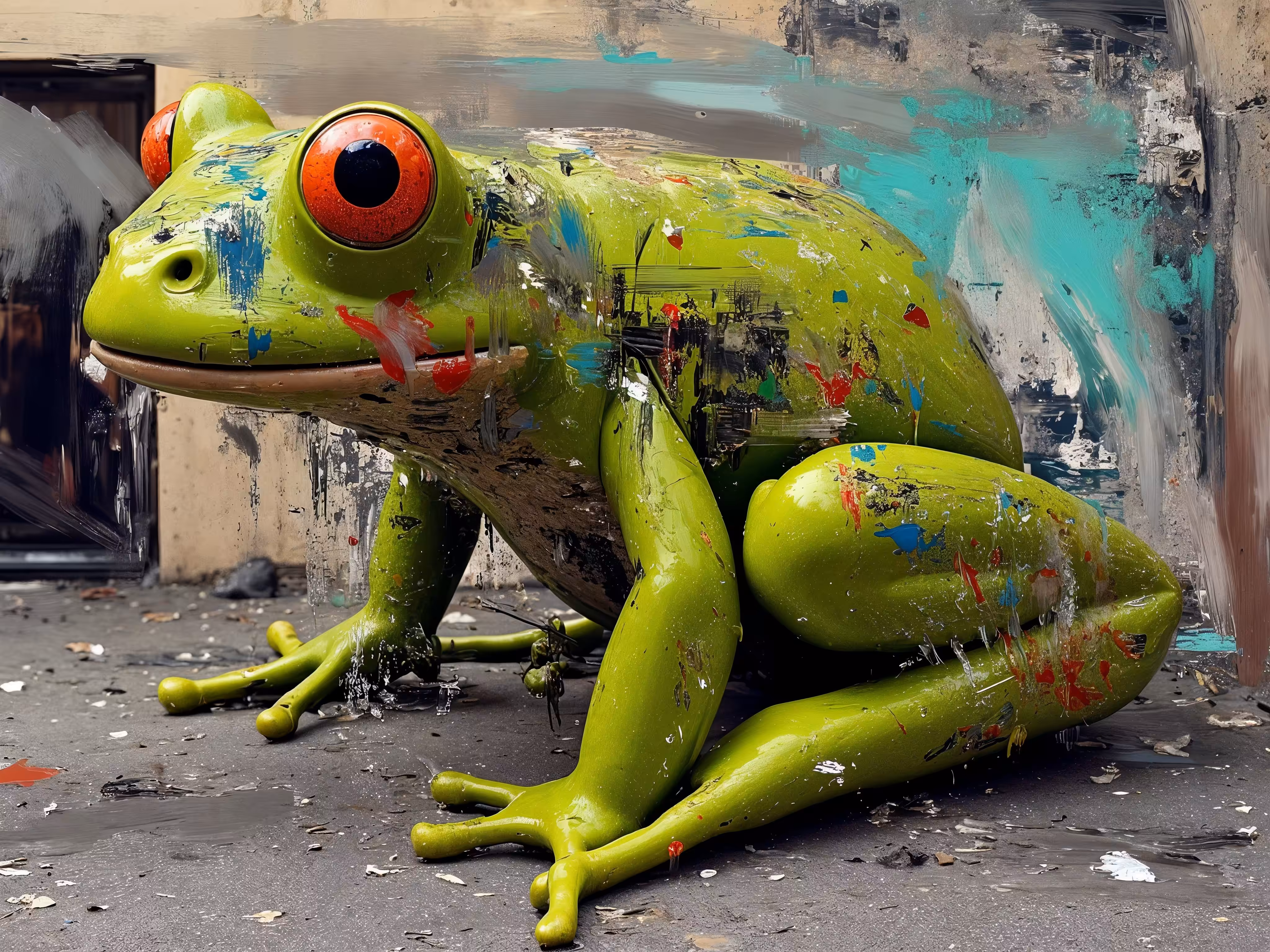 Pepe Sculpture