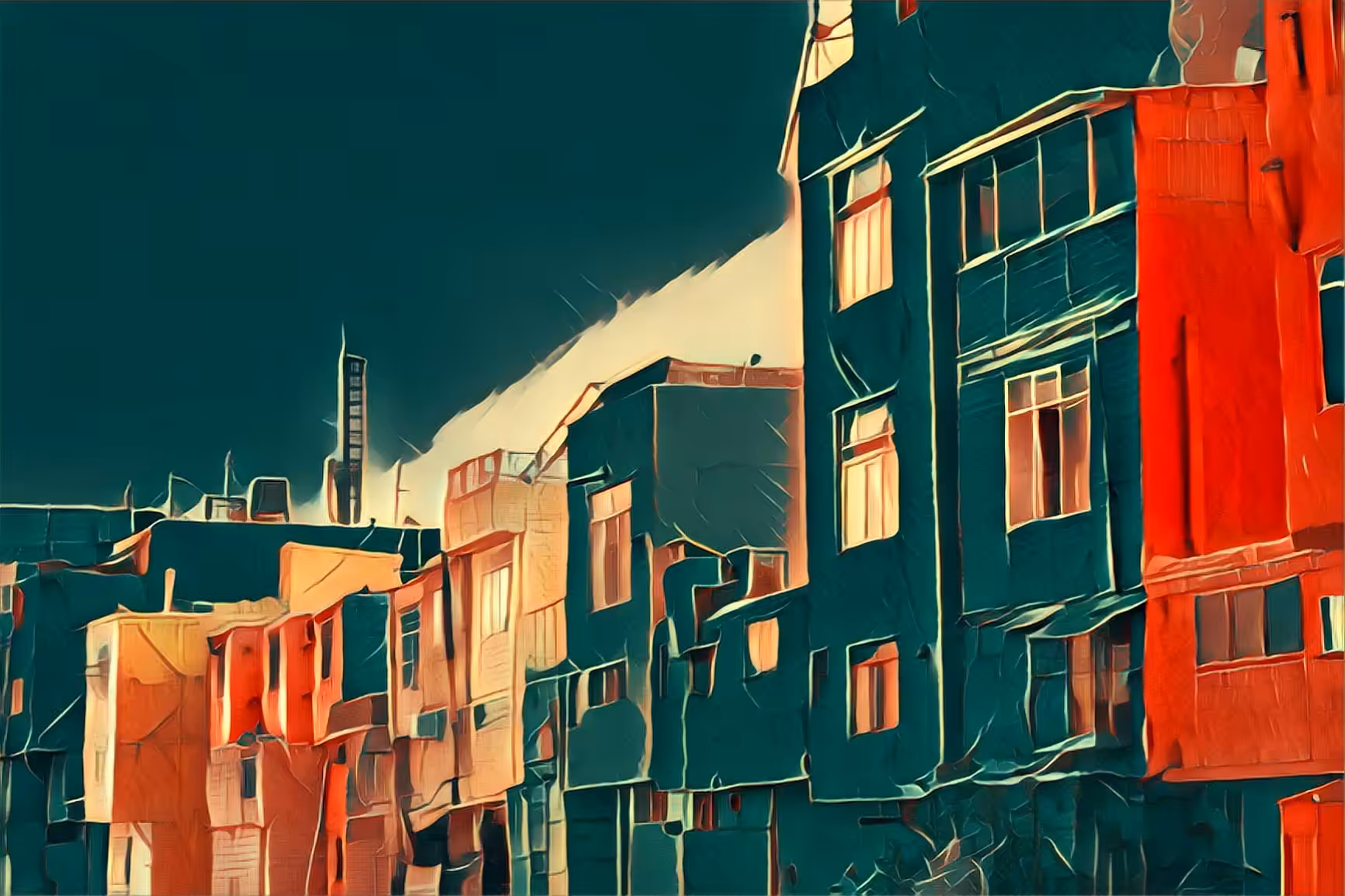 Colorful city #4