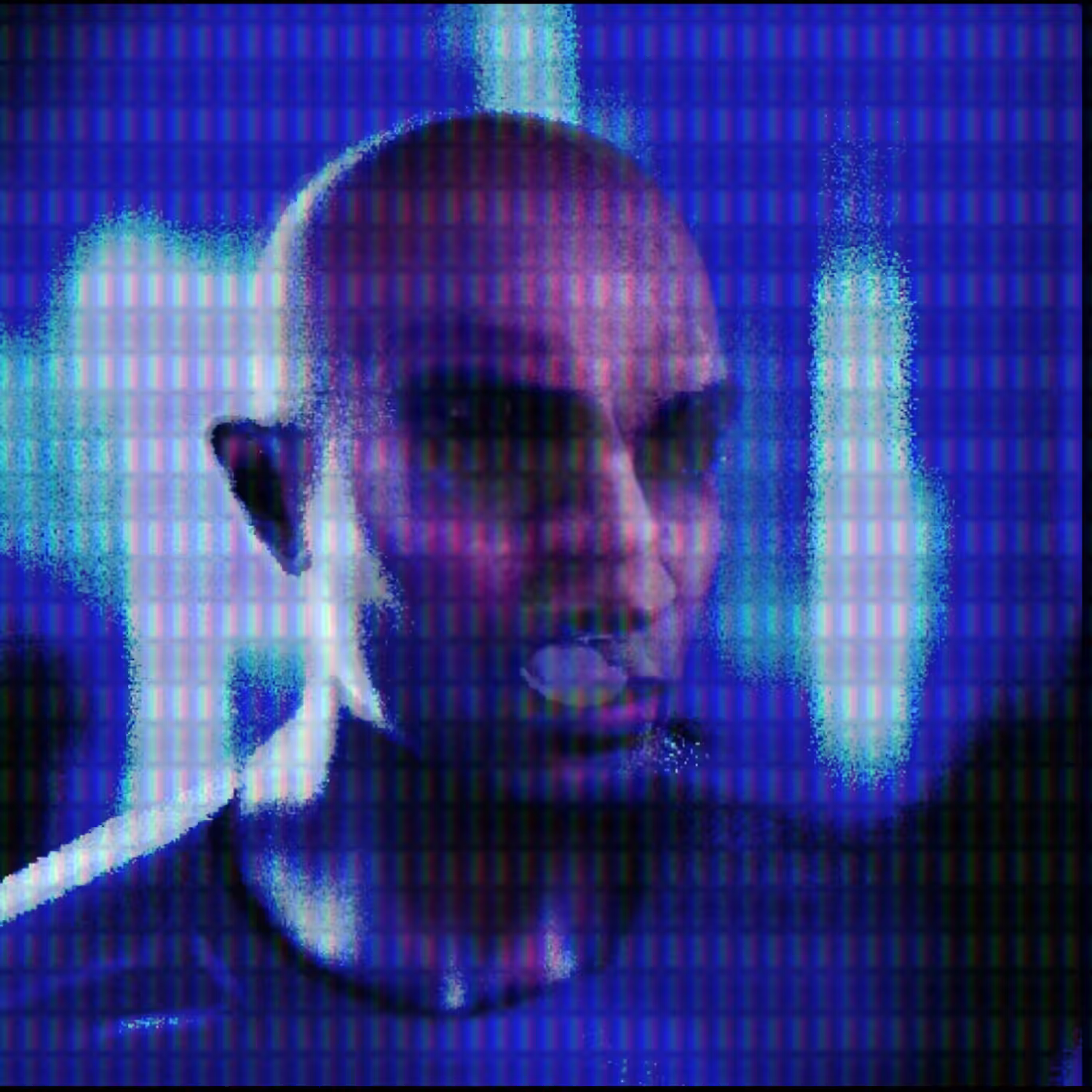 Cyberpunk Scream in Neon Fury