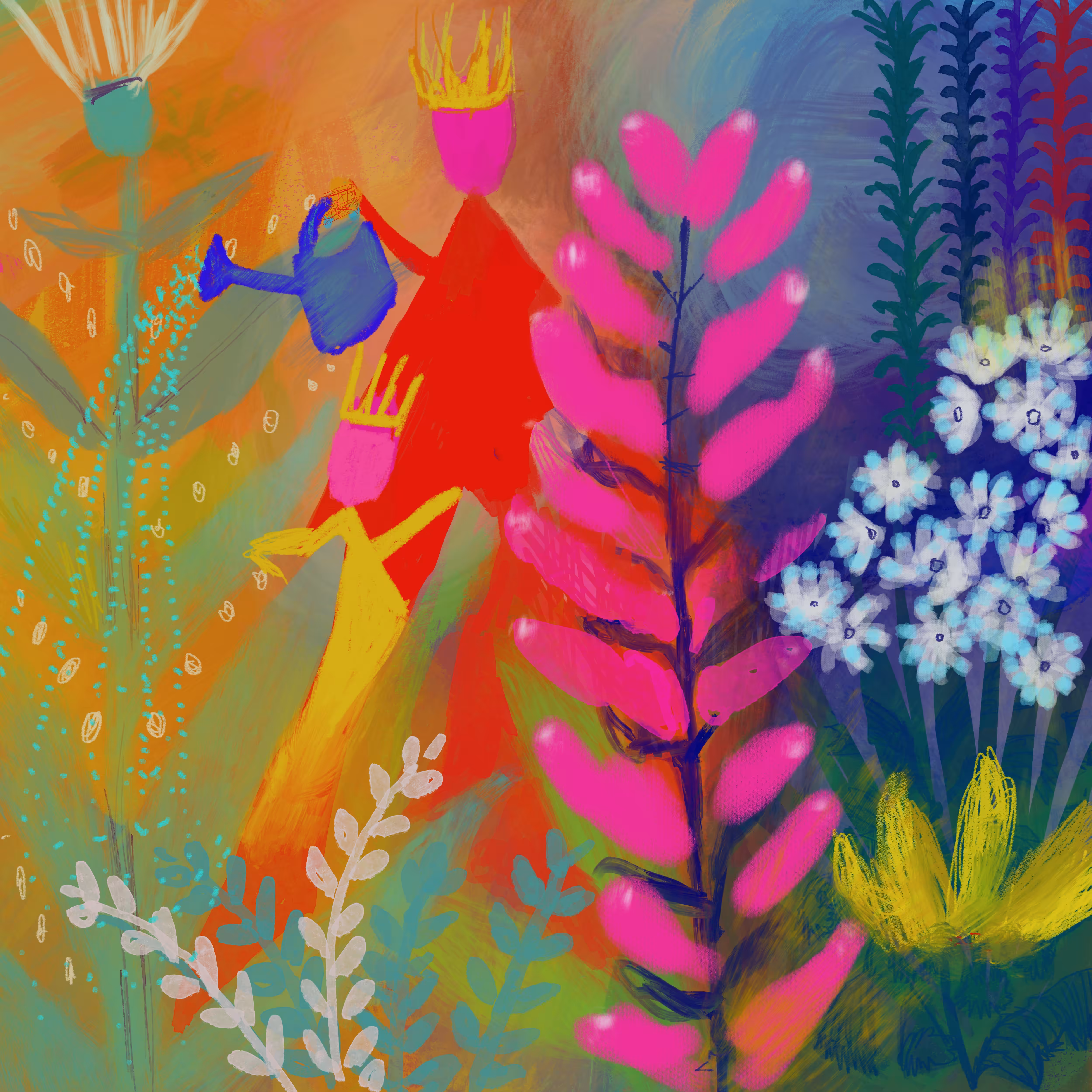 DAYS AND NIGHTS IN THE SCENTED GARDEN 🔺👑❤️