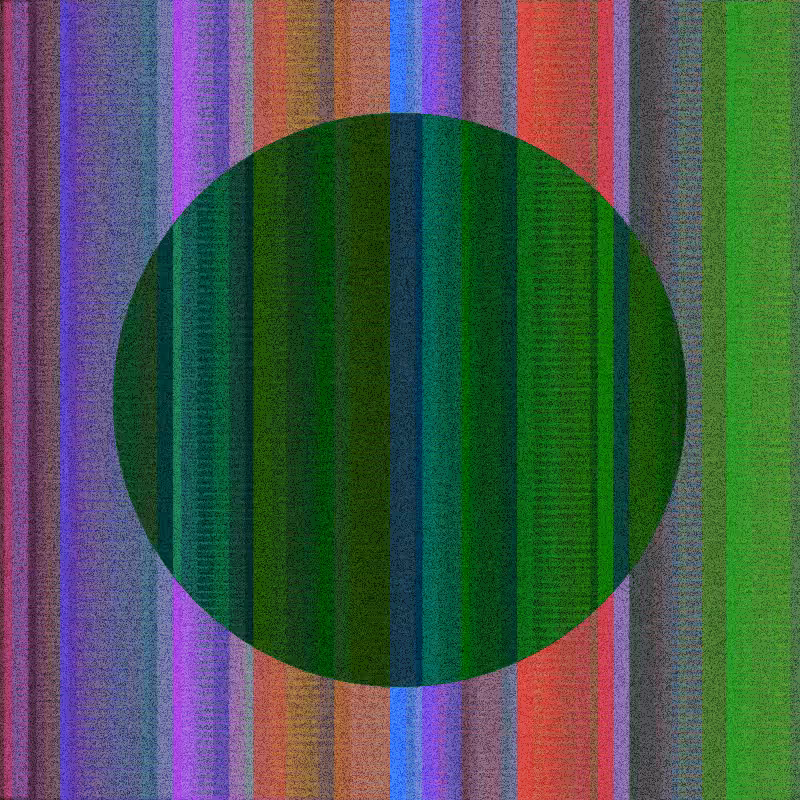 Columns & circle #21