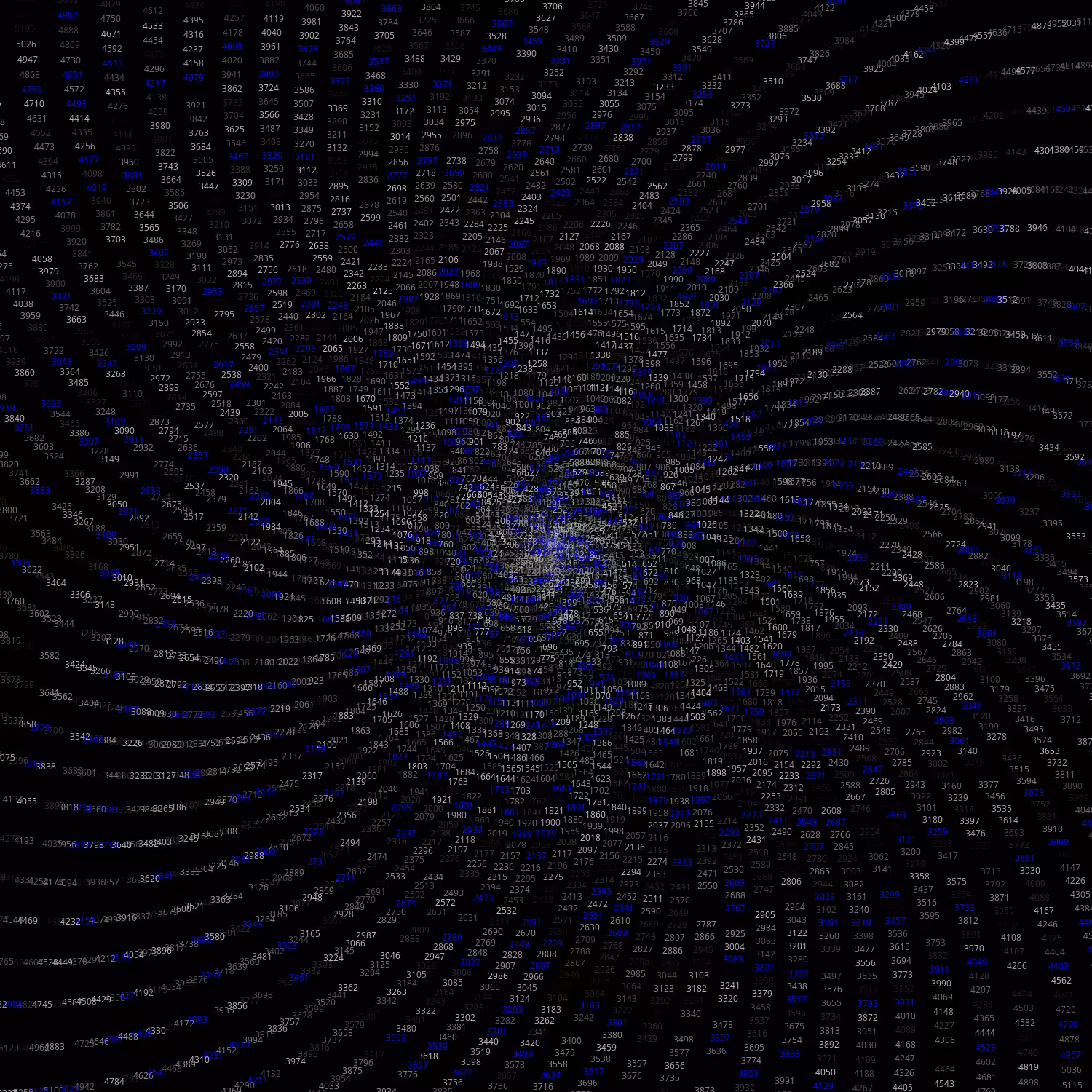 Polar Plot of Numbers #26