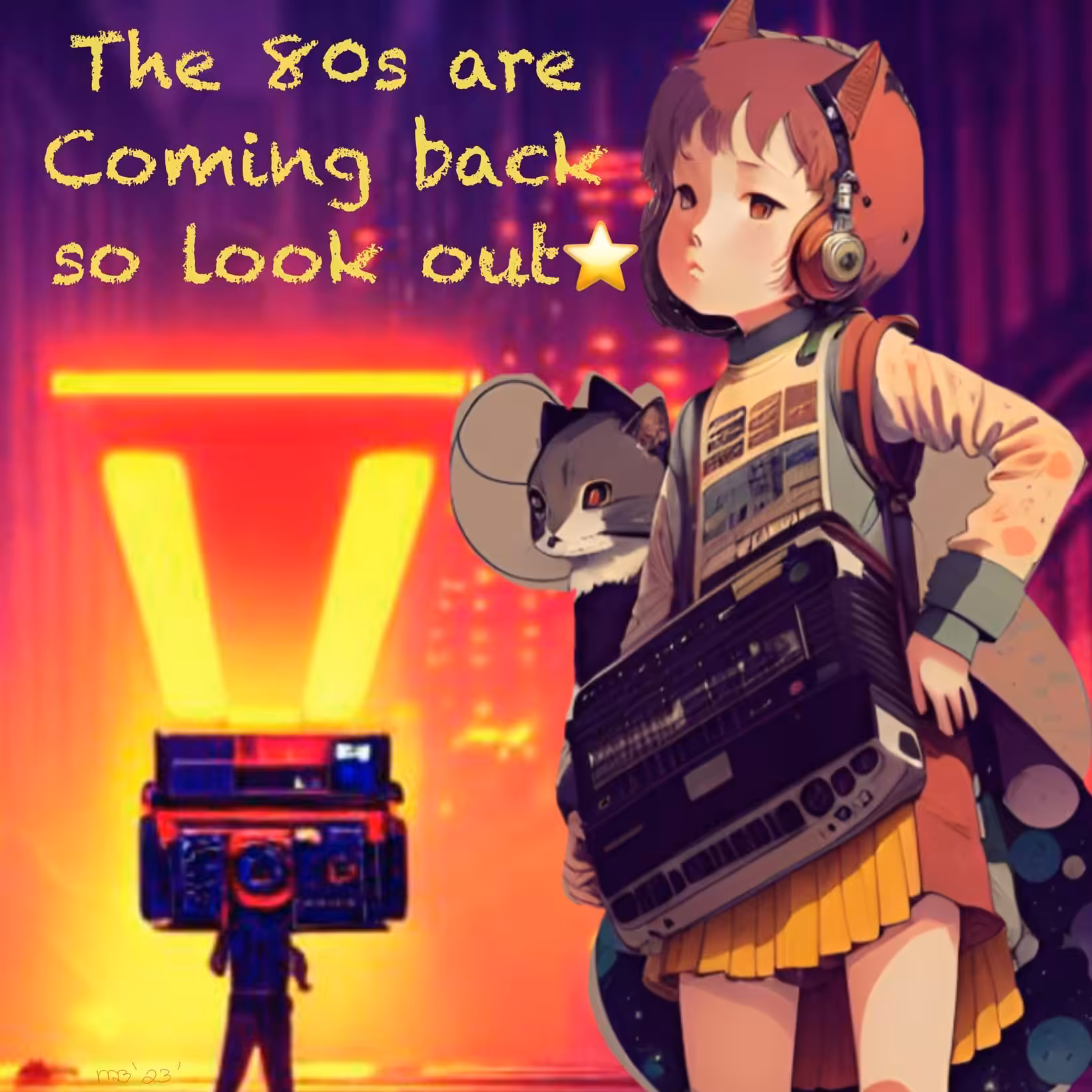80s are coming back!