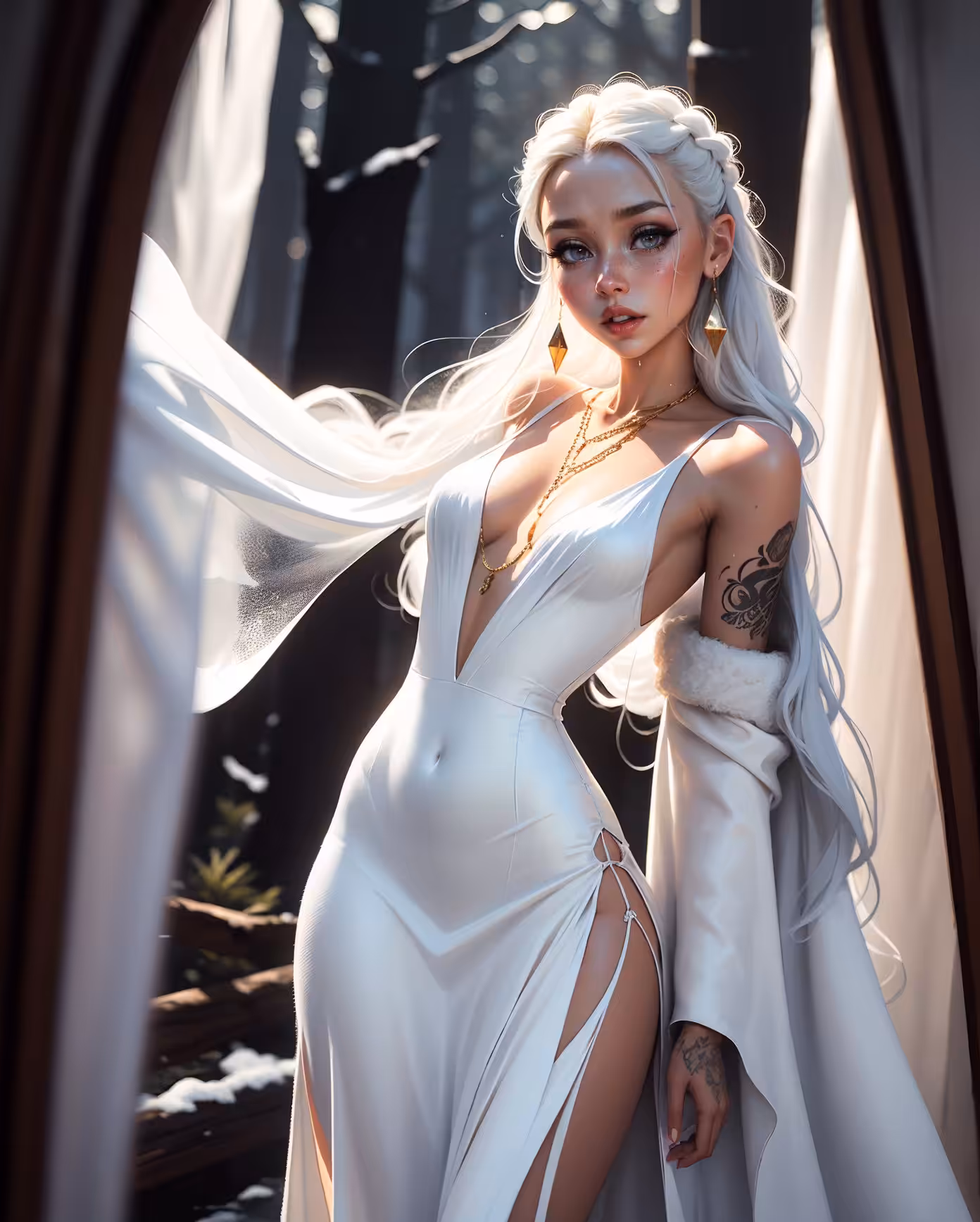 white tenderness