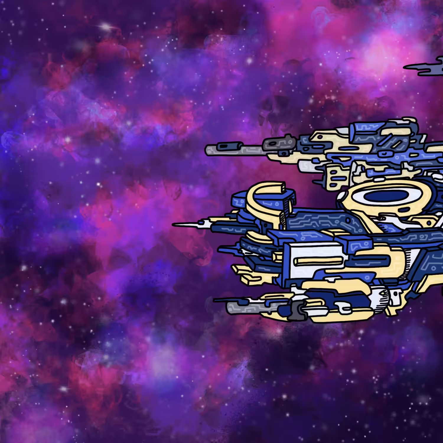 Spaceshipcommander one eyed guy #00271