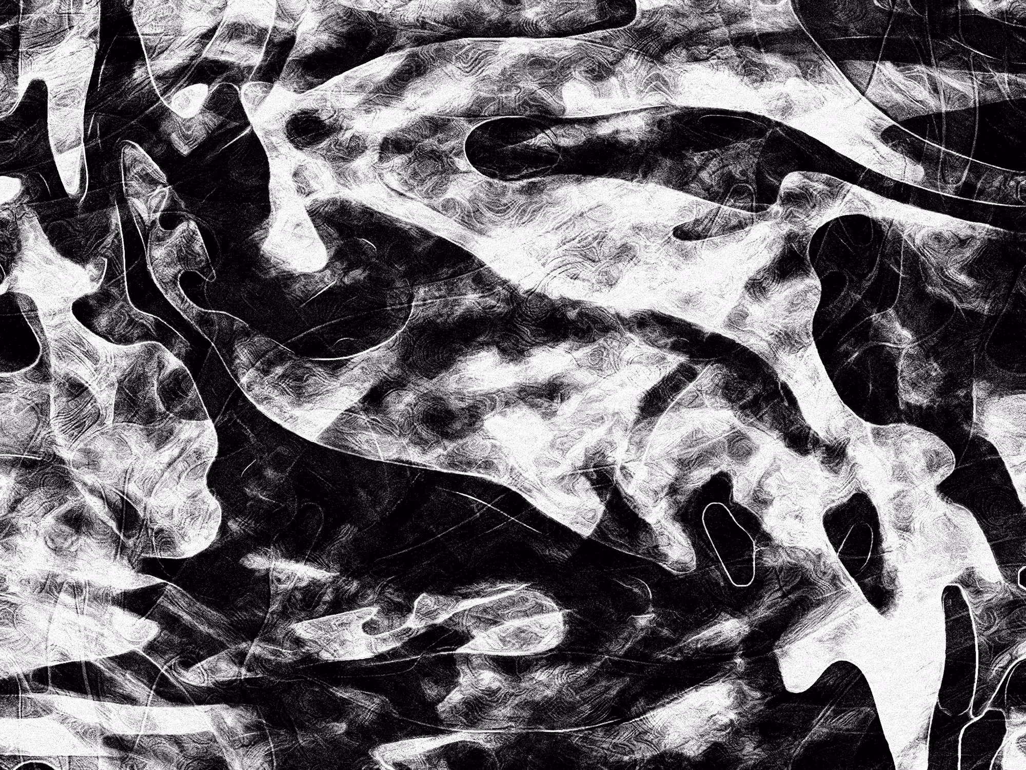 furoxotica ABSTRACT ART: Black Grain