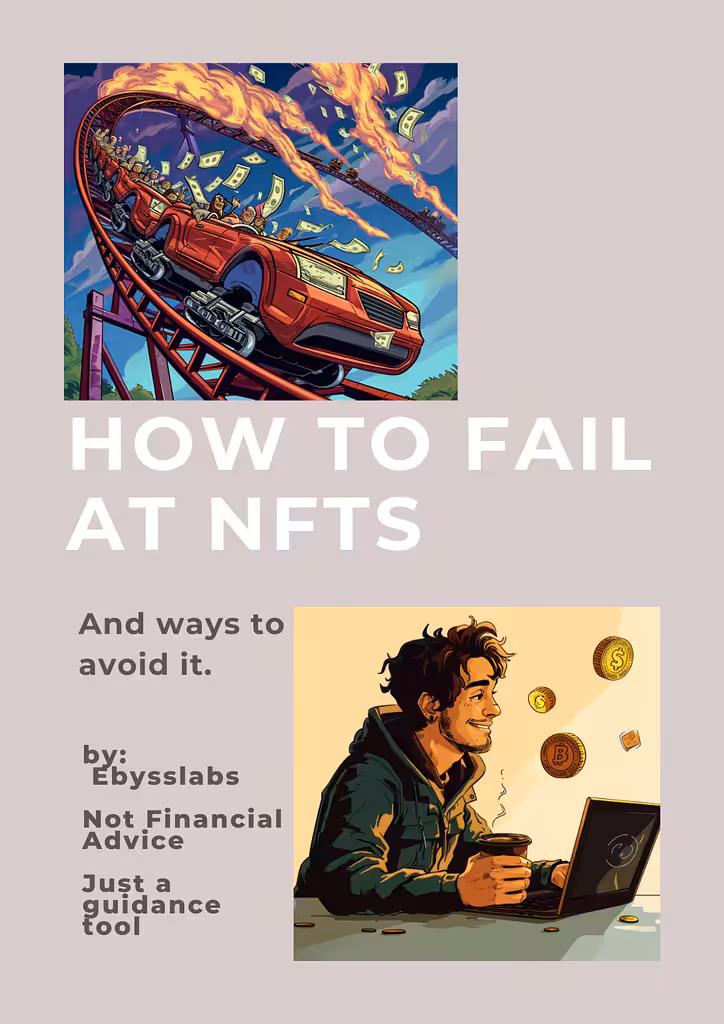 How to Fail at NFTS..... and ways to avoid it