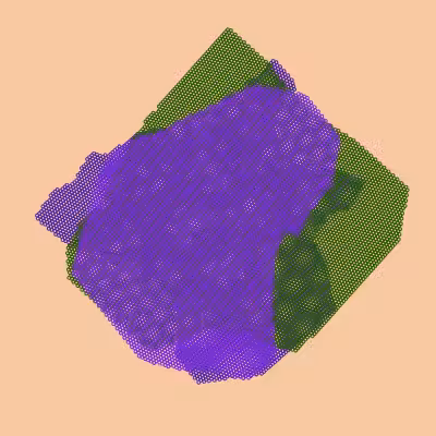 Moiré Mesh Paintings #28