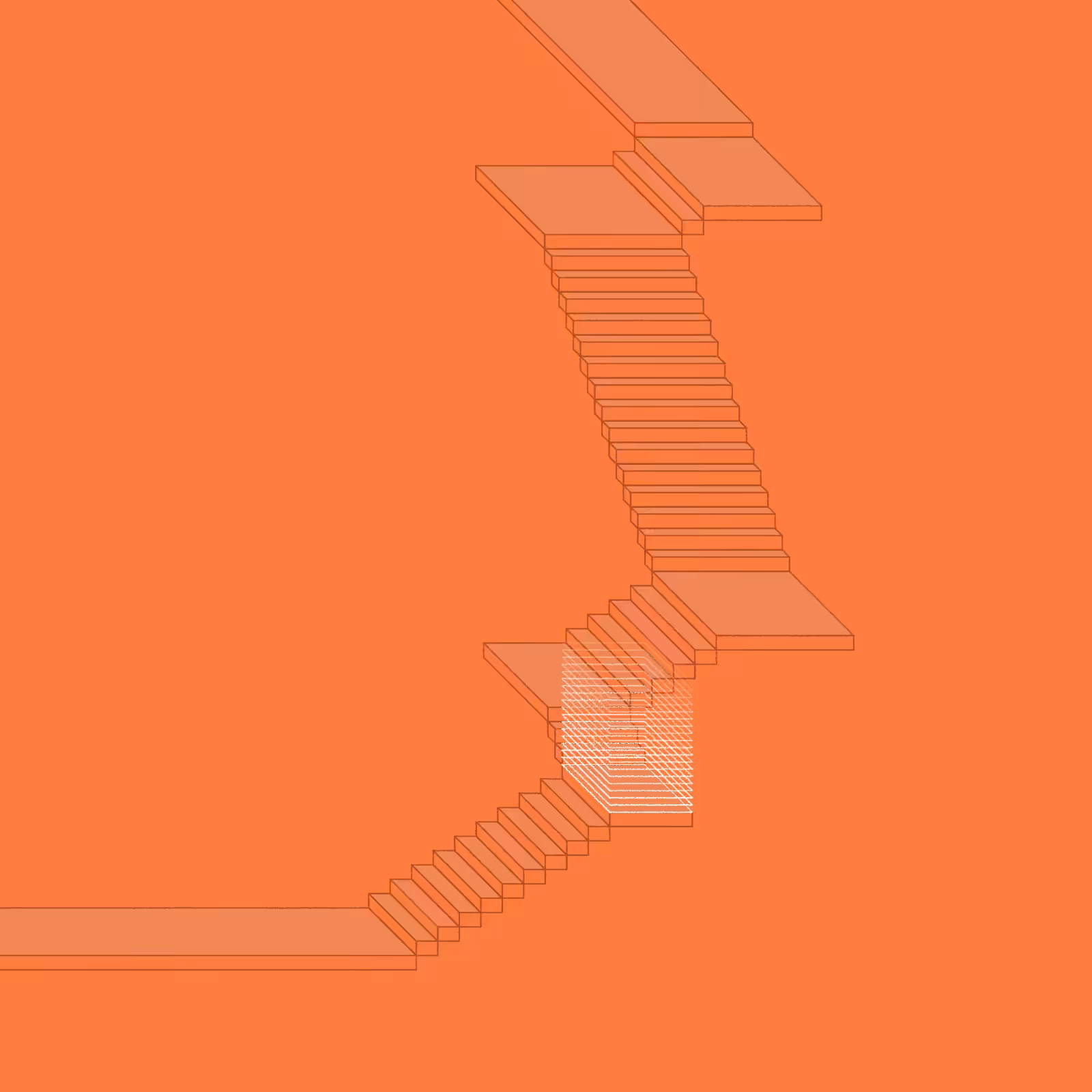 Stairs in a room #15
