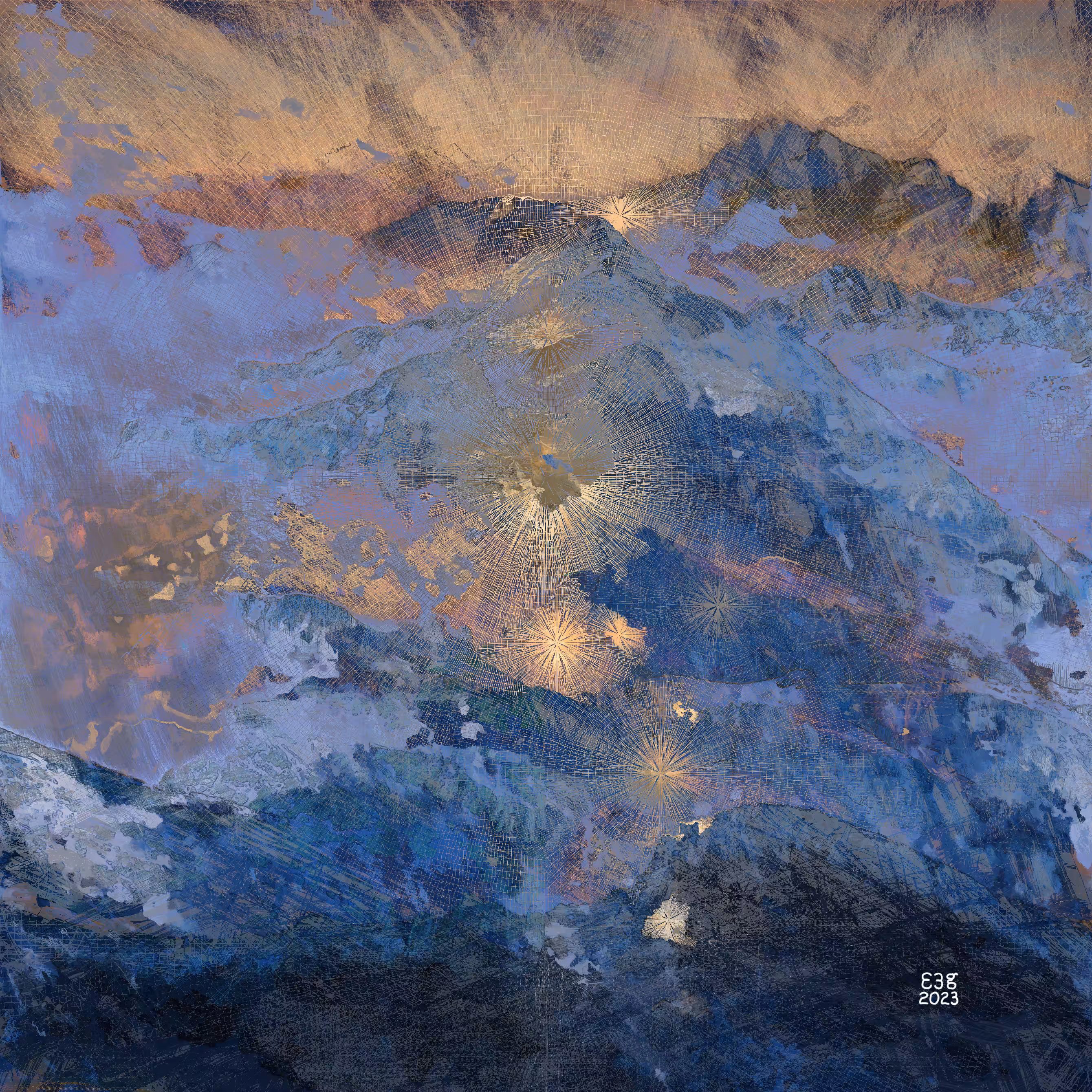 The stellate memory of rocks slung by pentameters of the Orosirian age #1