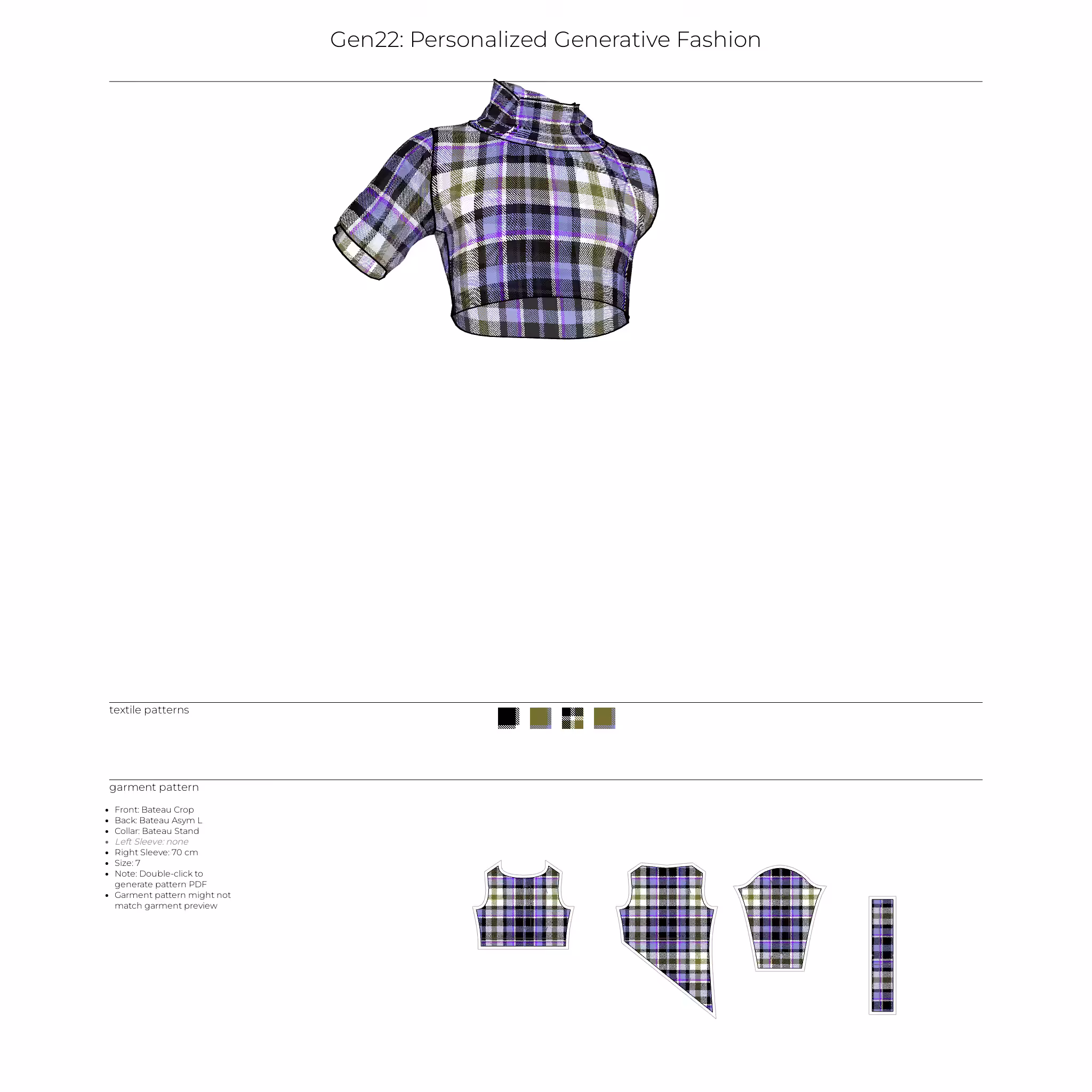 Gen22: Personalized Generative Fashion #124