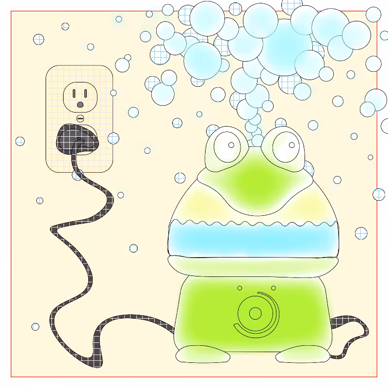Frog Humidifier #17