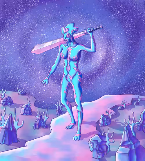 Alieniverse #023 (Giant Alien)