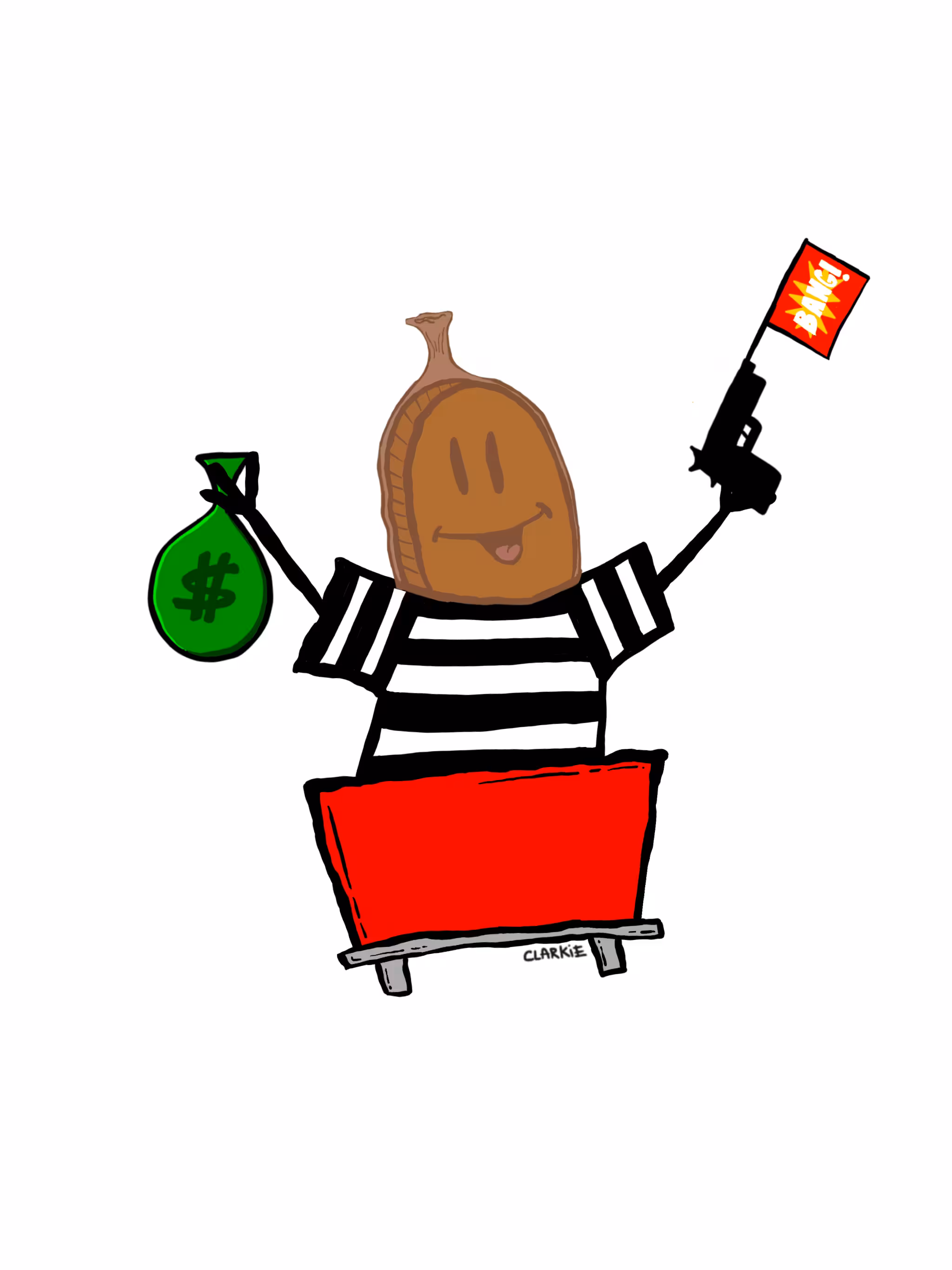 Bank Robber Gainzy