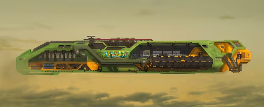 sci-fi train #1