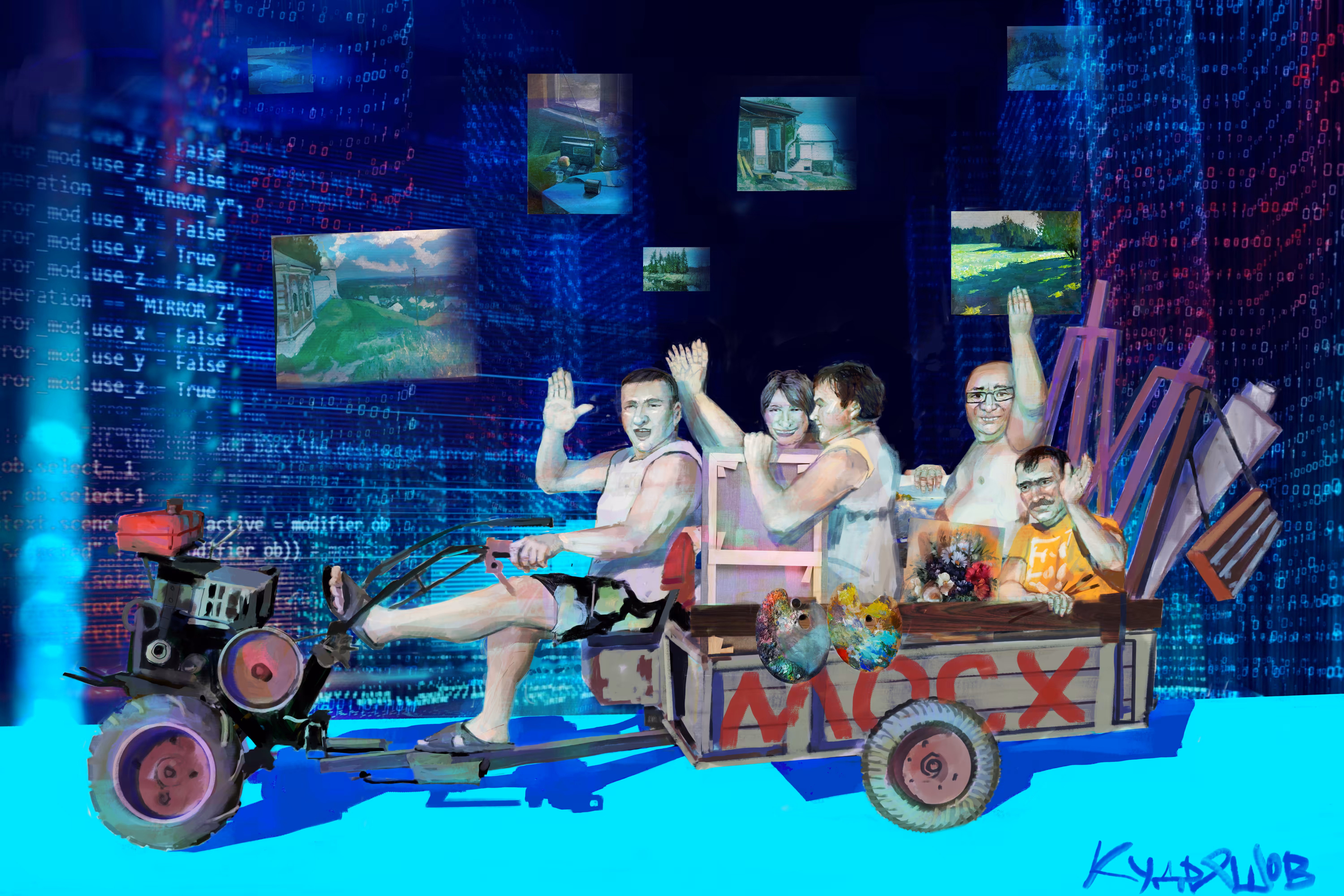 Traditional artists moving into the metaverse