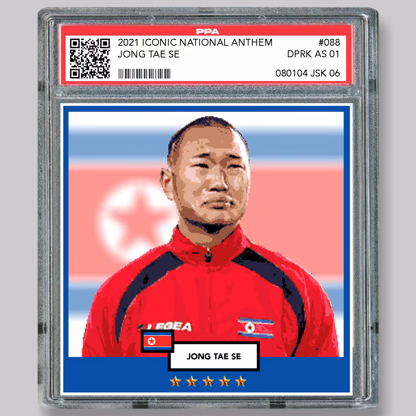 088 Jong Tae Se, "National anthem"