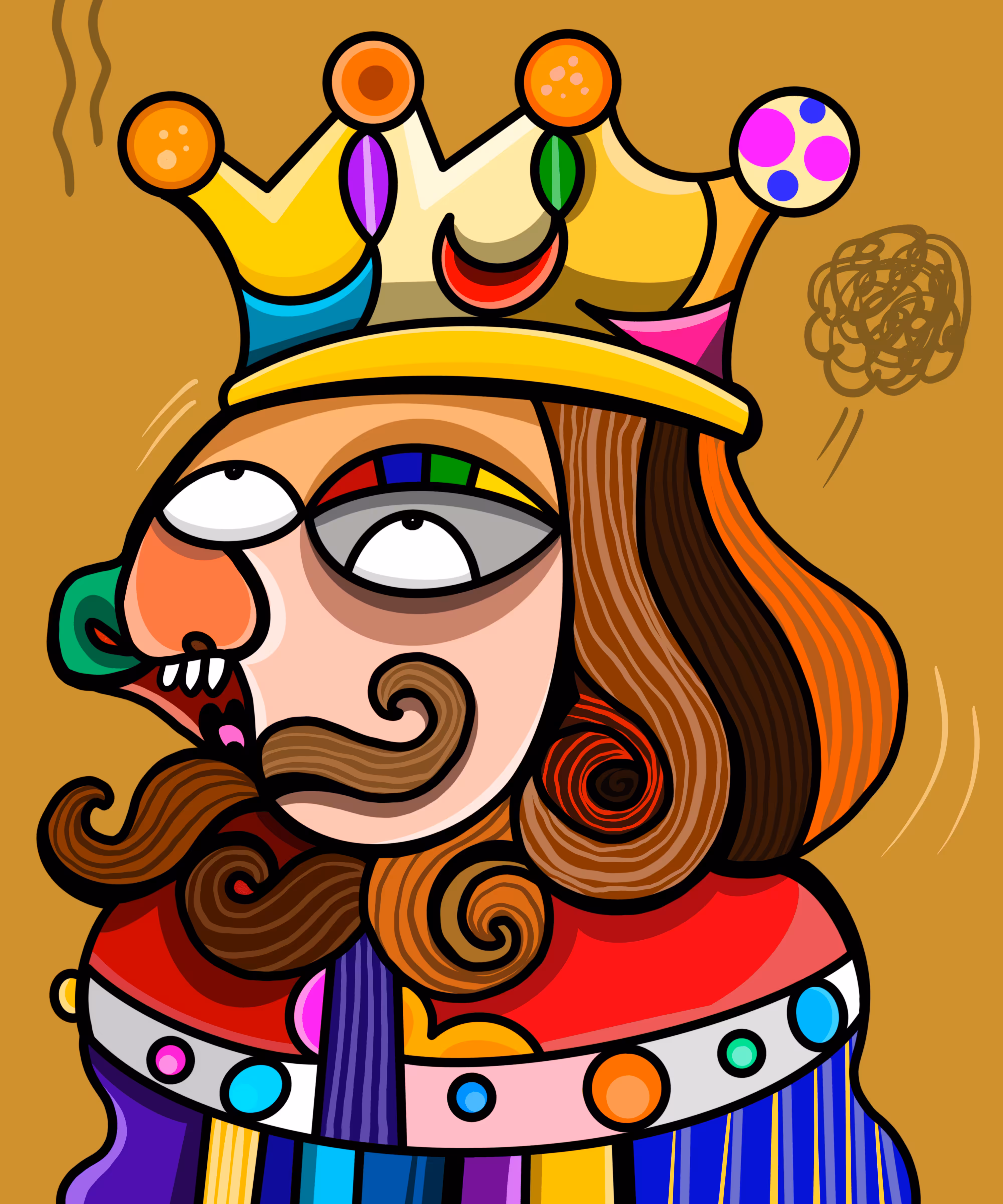 the king