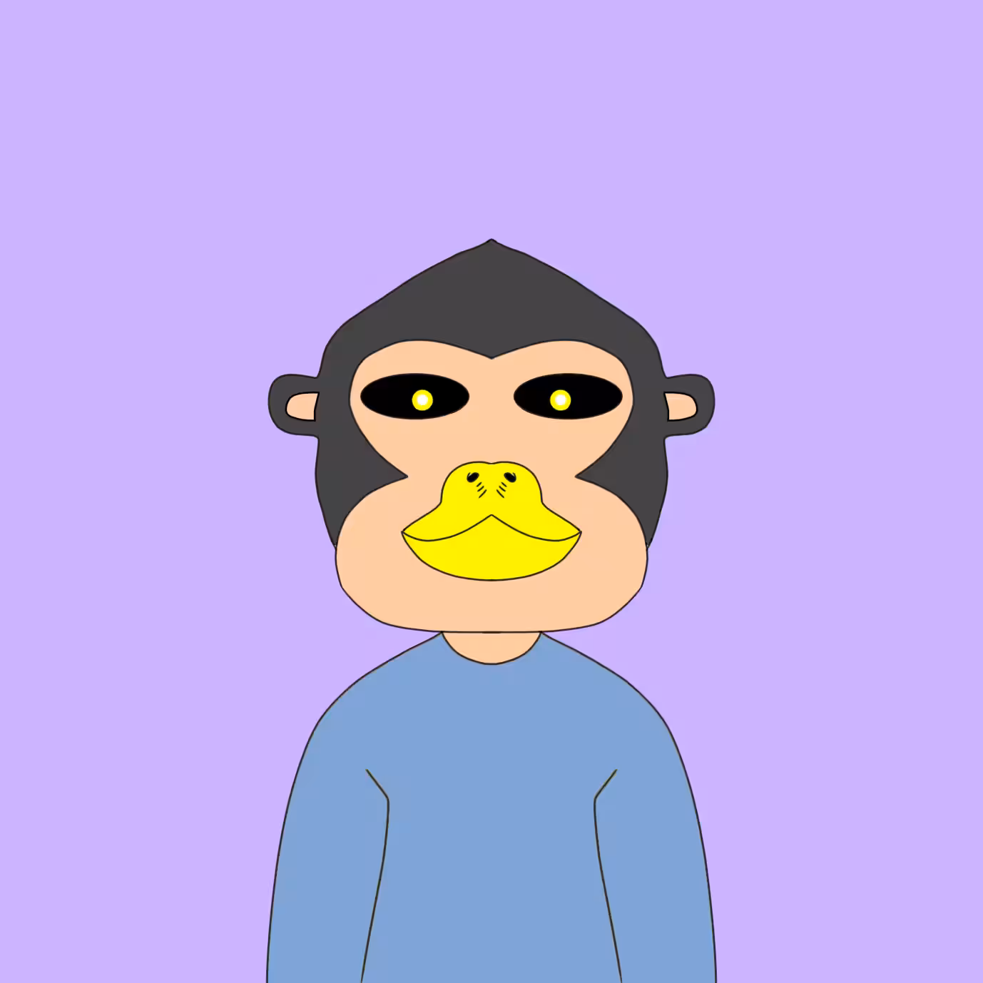 human monkey: monkey #20