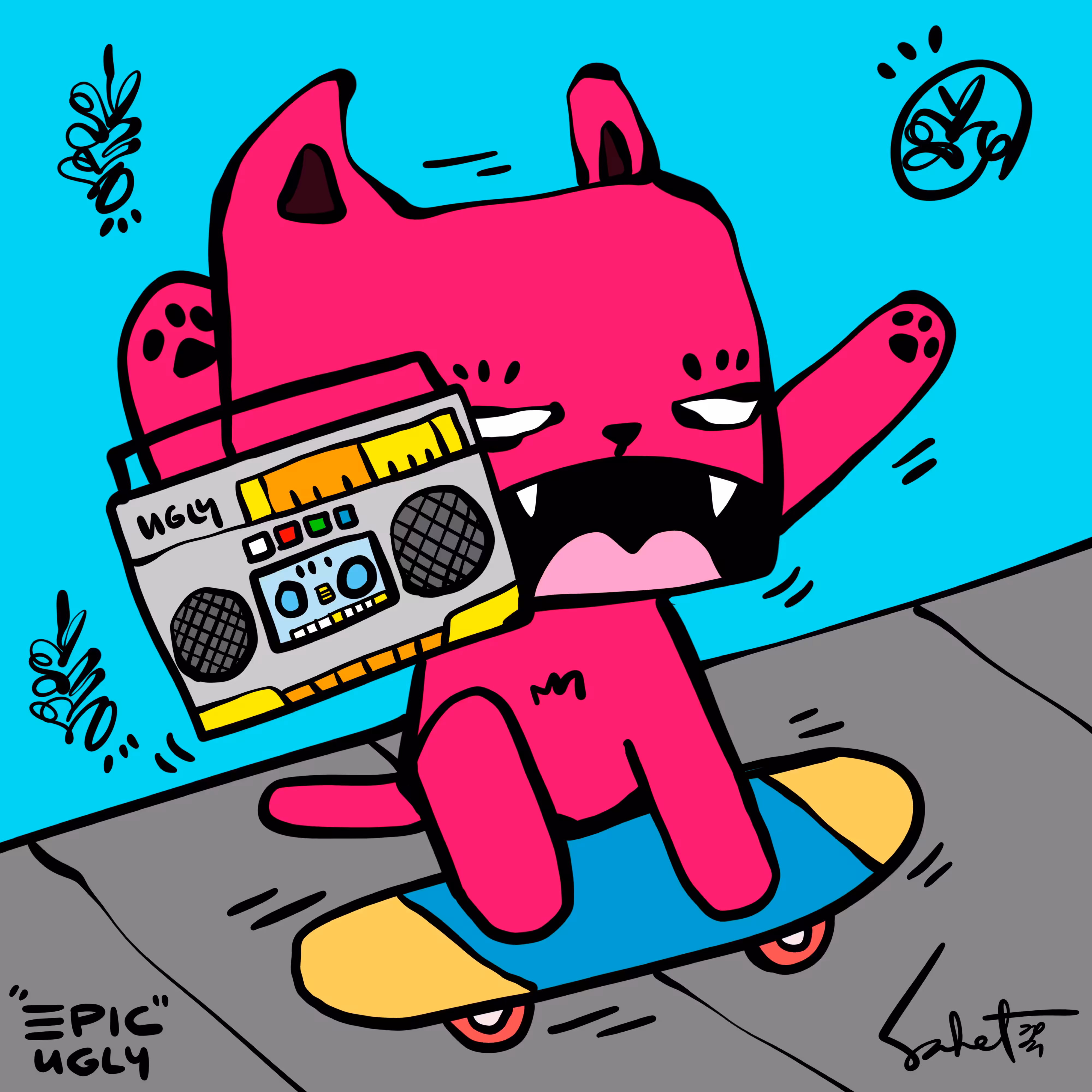 Ugly Kitties by Sabet #86