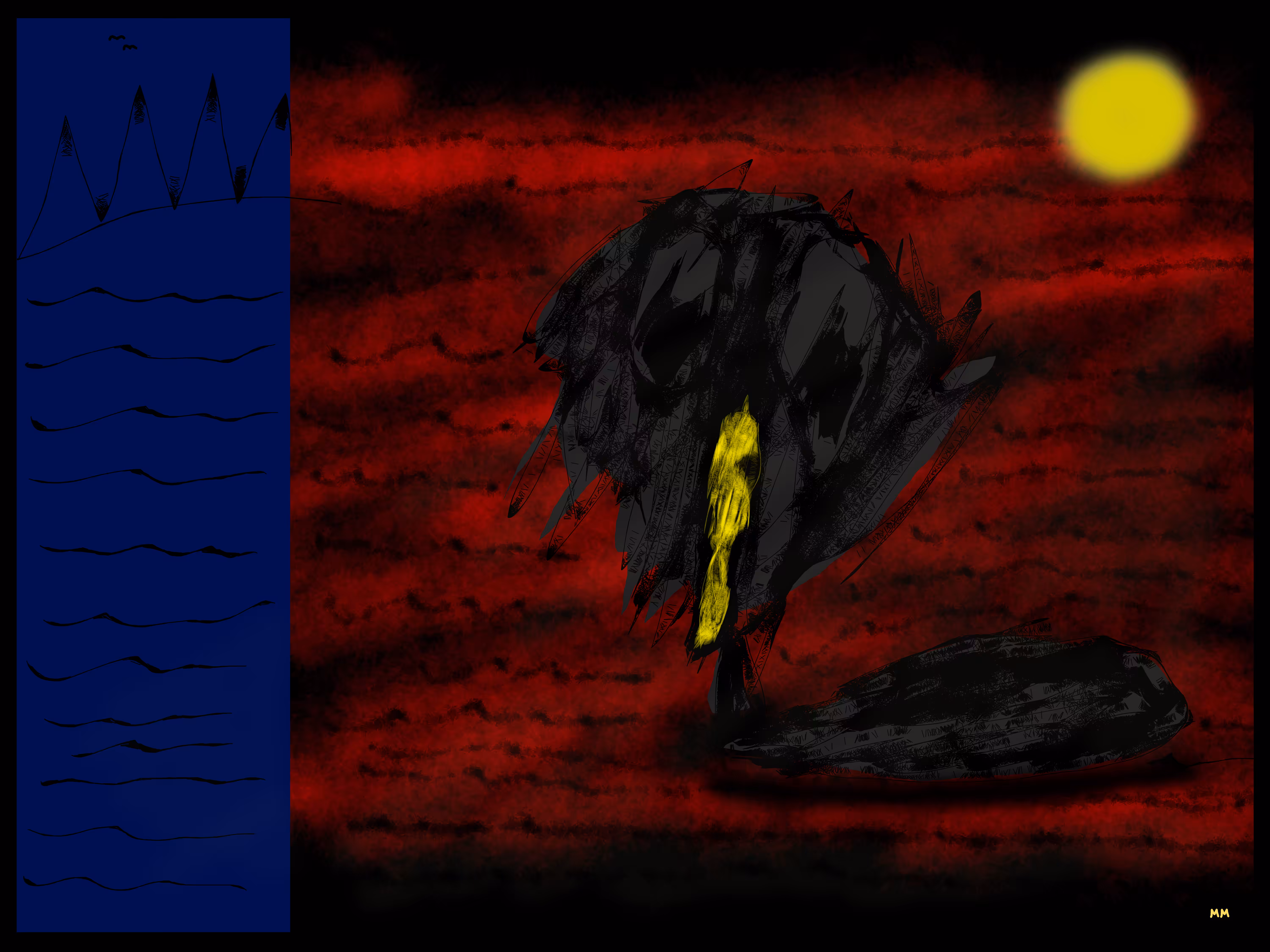 Duck At Night