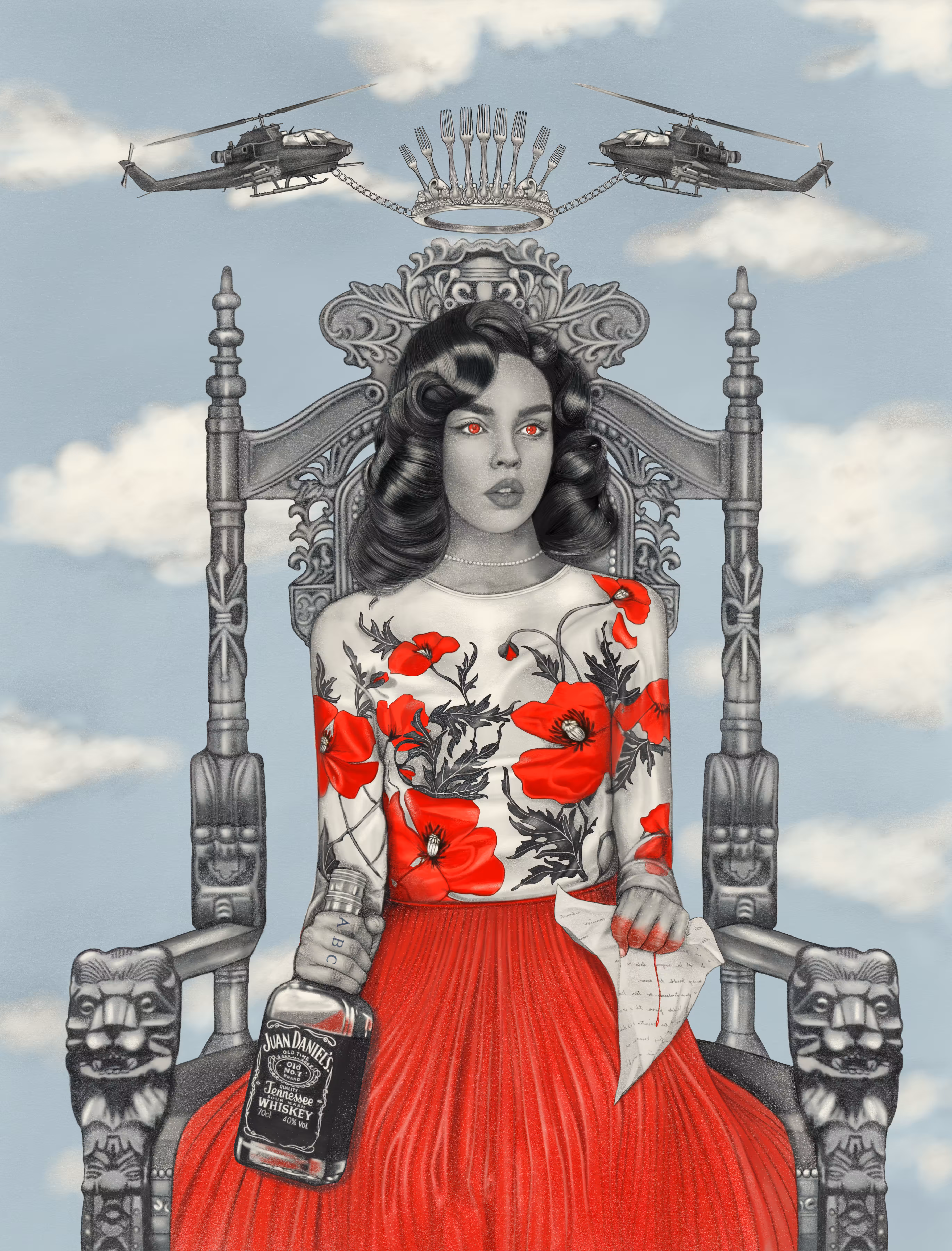 Evocations in Red II