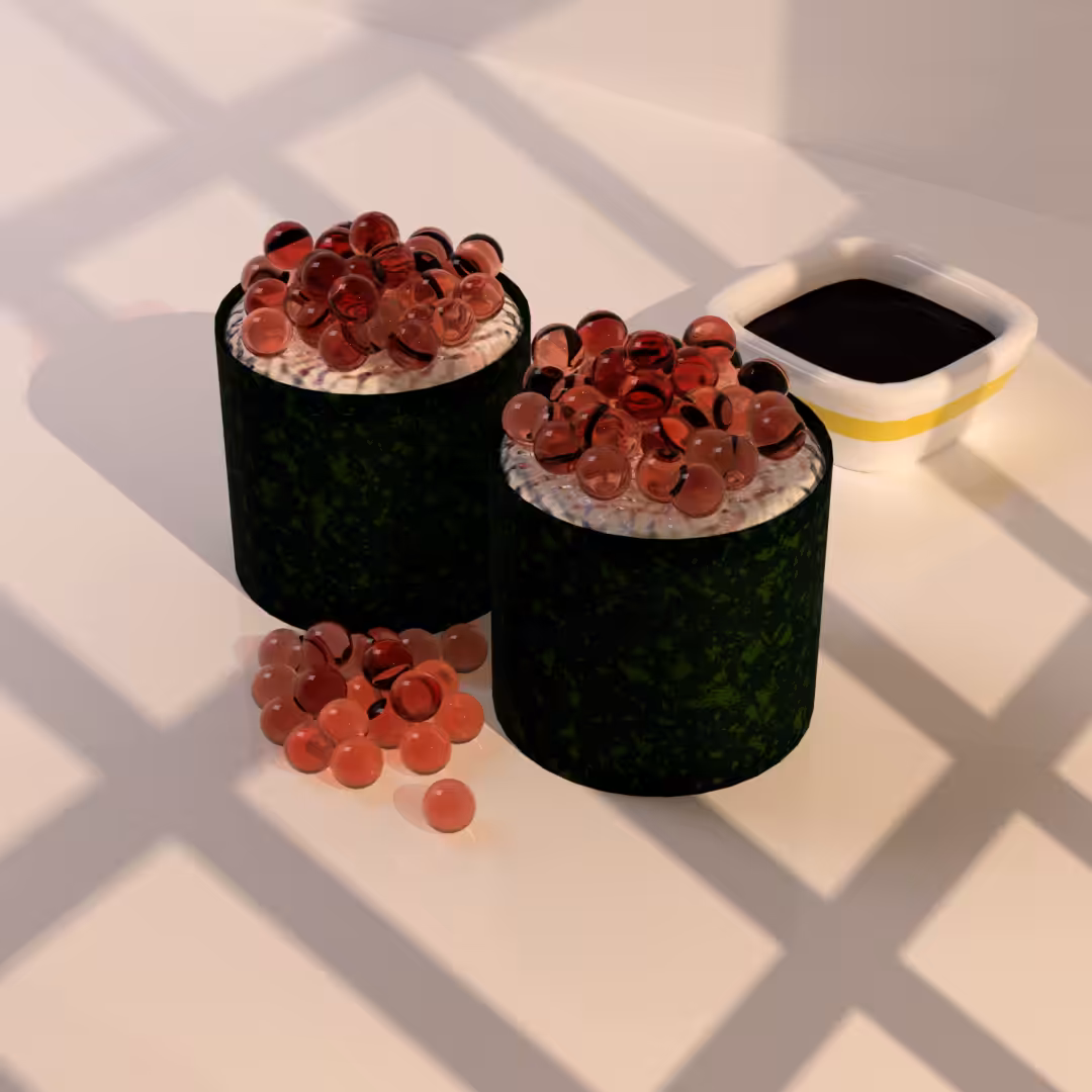 Sushi Plates | #02 - Ikura