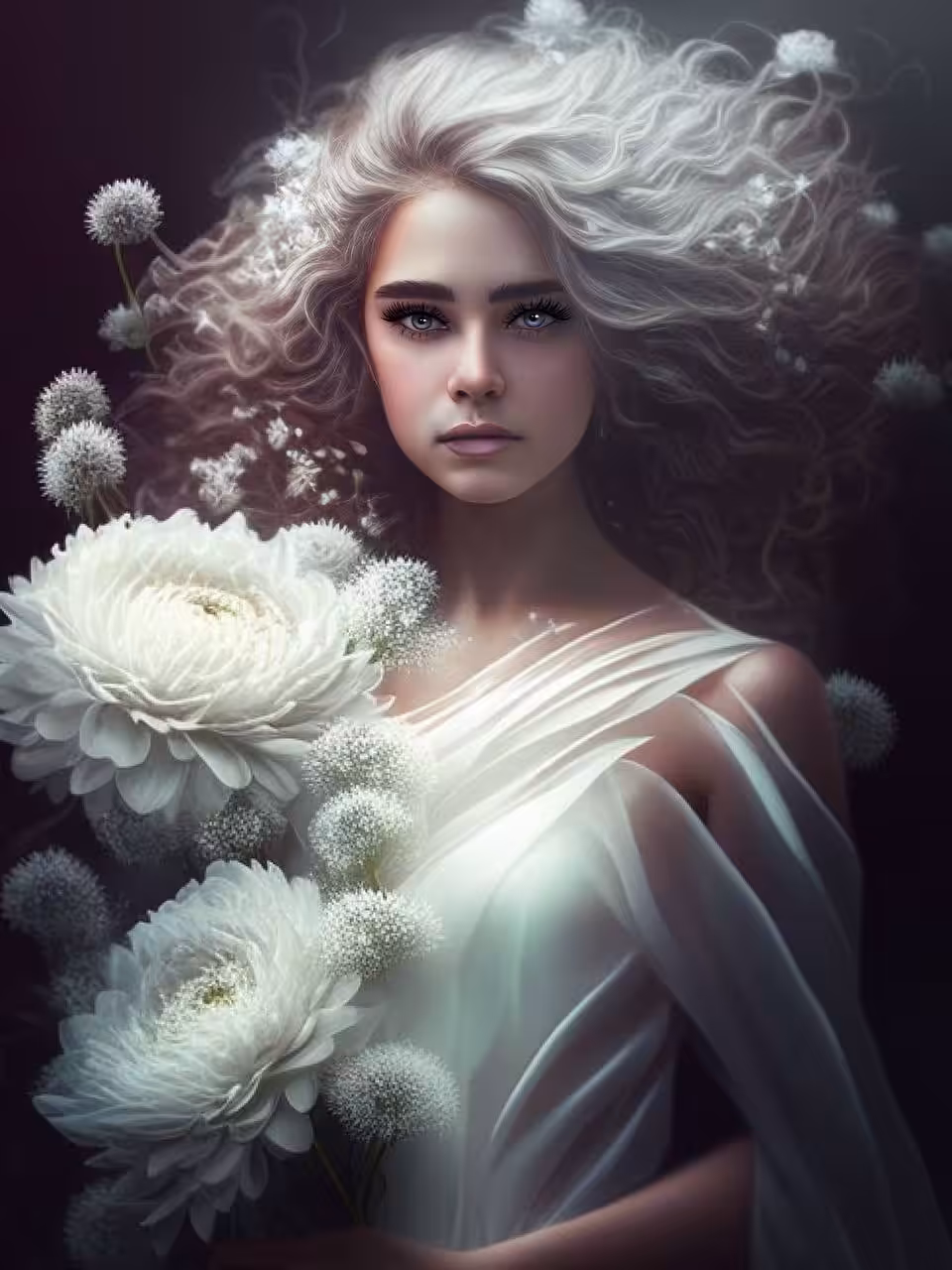 White Chrysanthemum