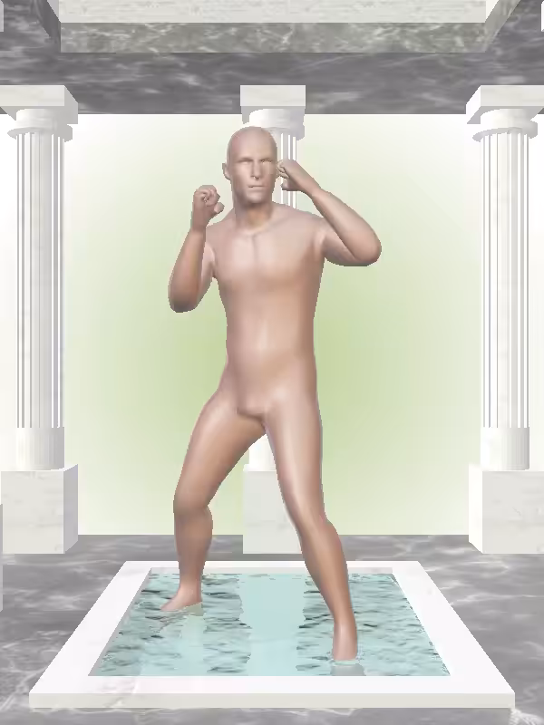 HeavenComputer: The Punching Holy Brown Man #6884