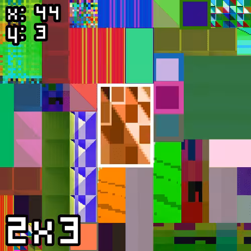 XITY #283 - x:44 y:3 - 2x3