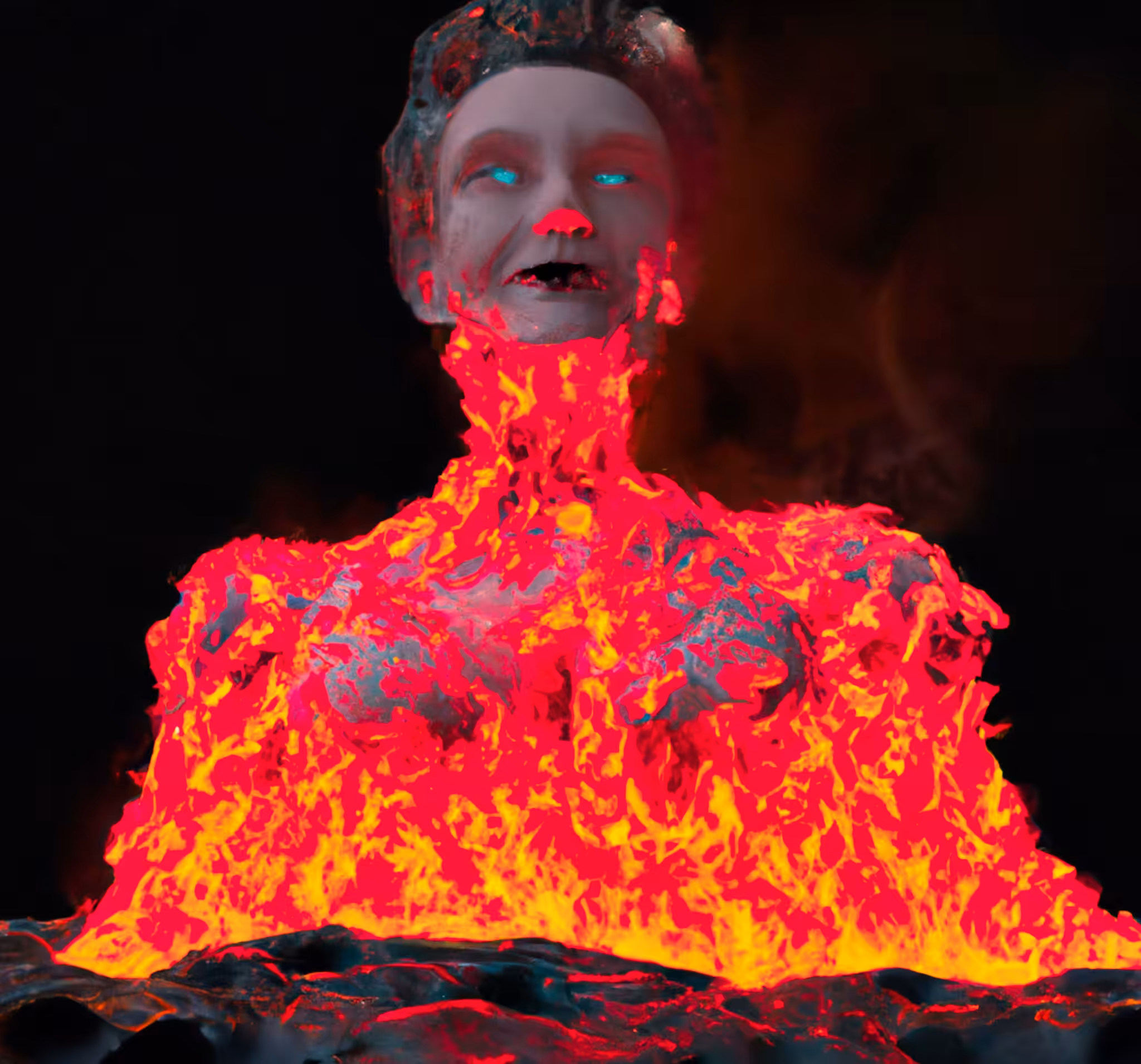 Madame Pele Goddess of Fire