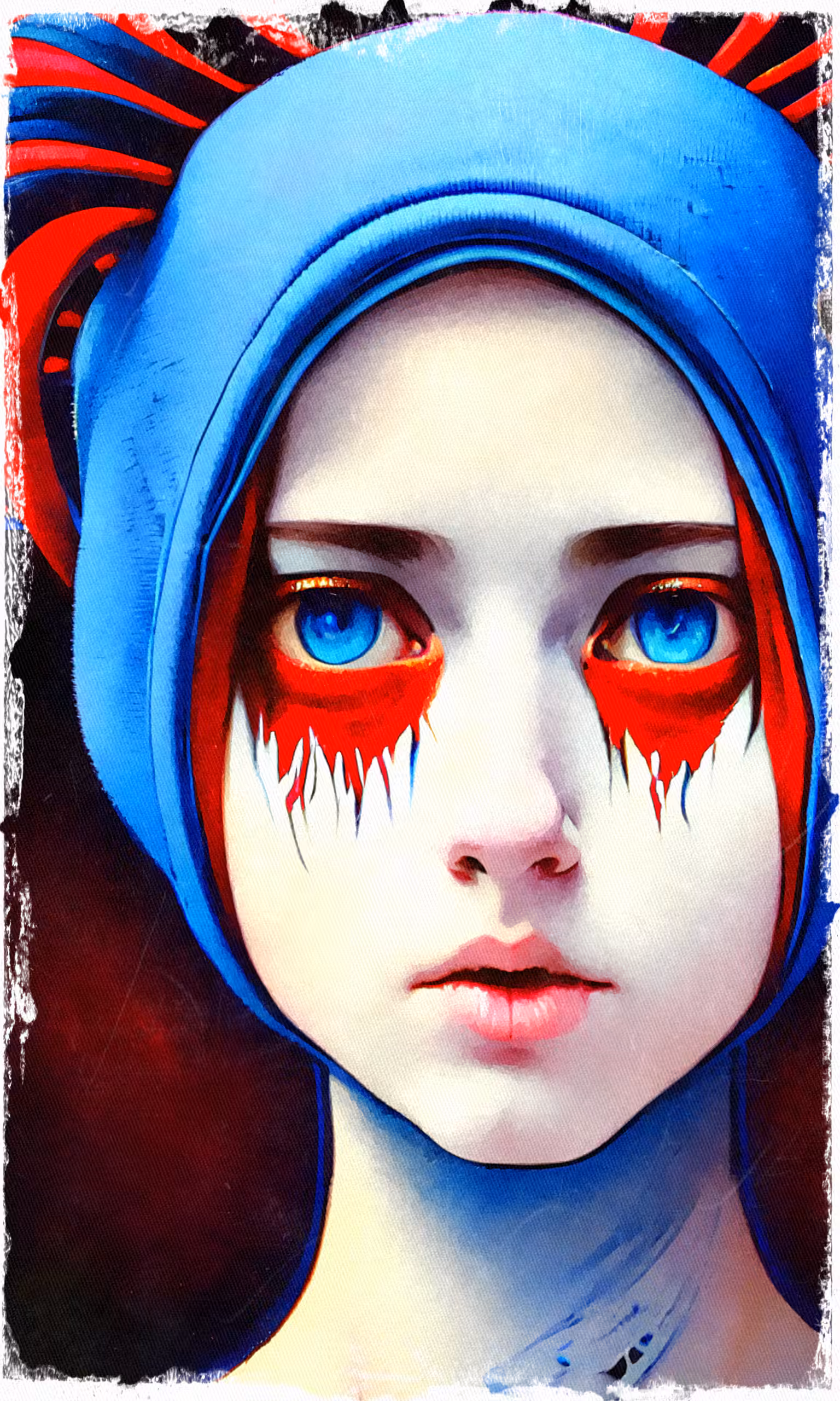 Sony - The girl with blue eyes 
