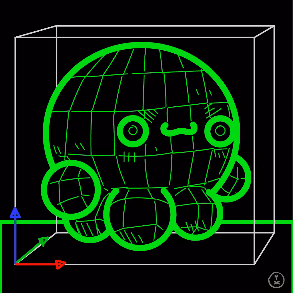 Octogang #0161	(3D Boi)