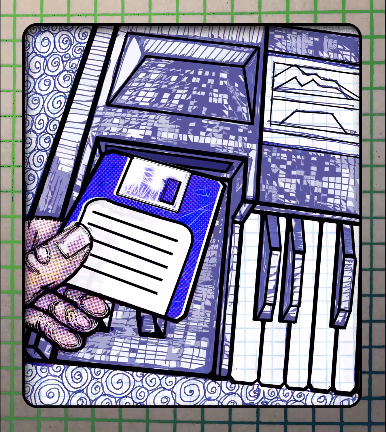 Sampler Sketchbook (EPS OS DISK) 12